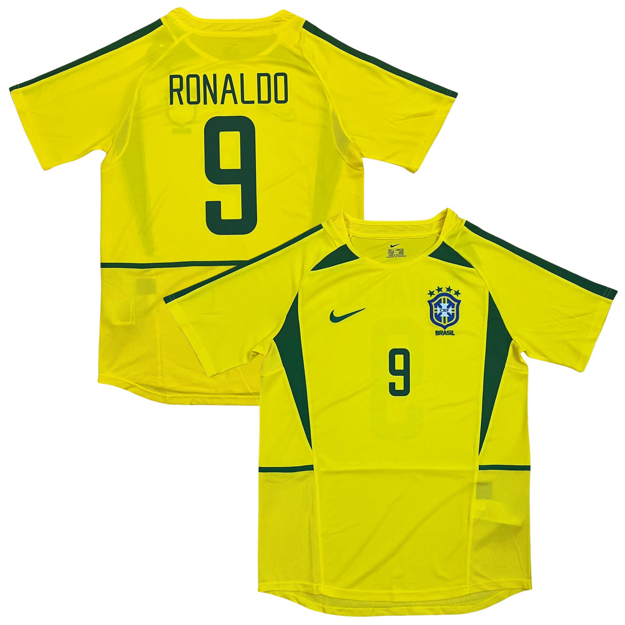 2002 Brazil Ronaldo Nazario Jersey