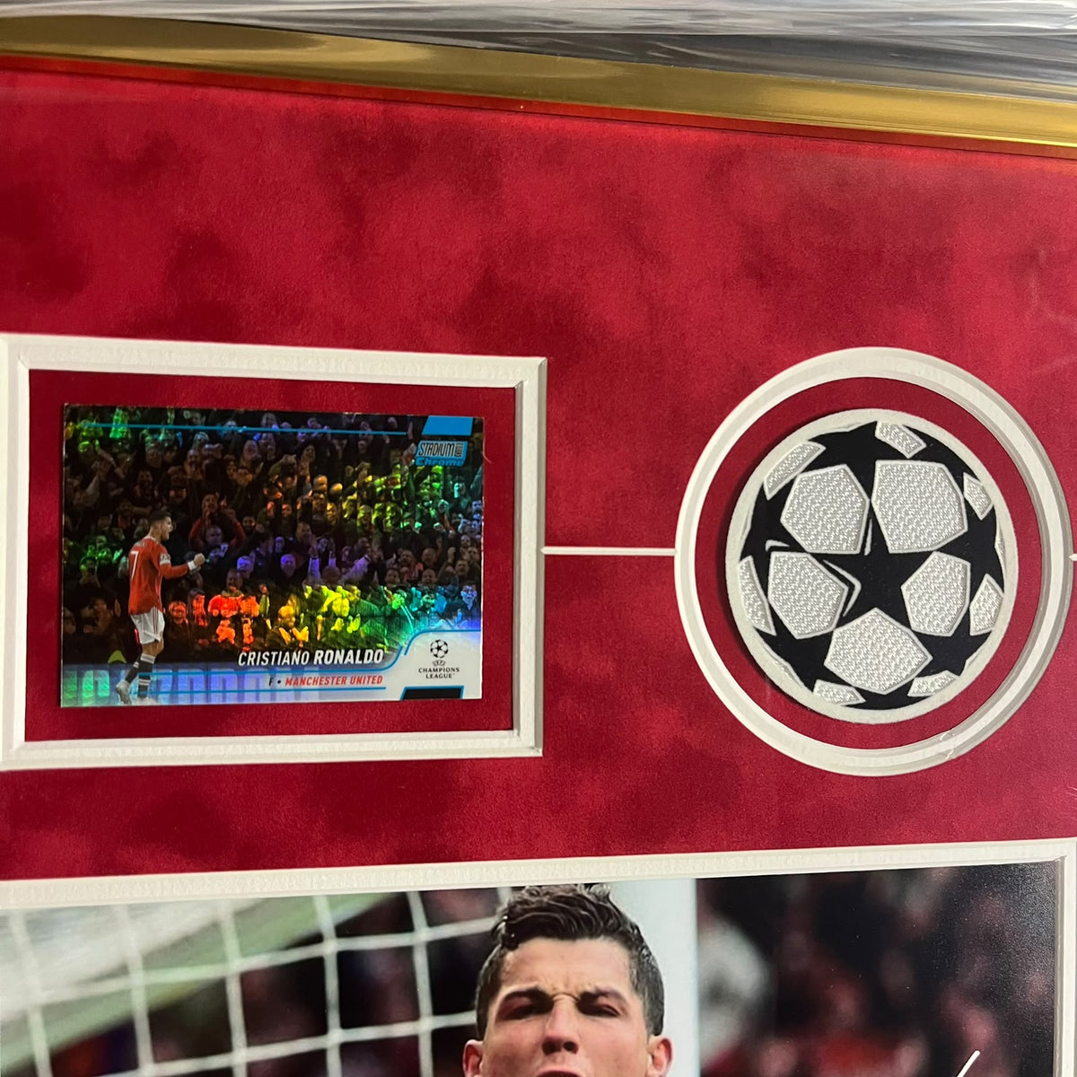 Cristiano Ronaldo Signed Photo Framed