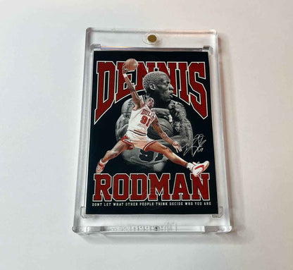 Custom Dennis Rodman Patch Card