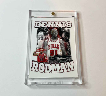 Custom Dennis Rodman Patch Card