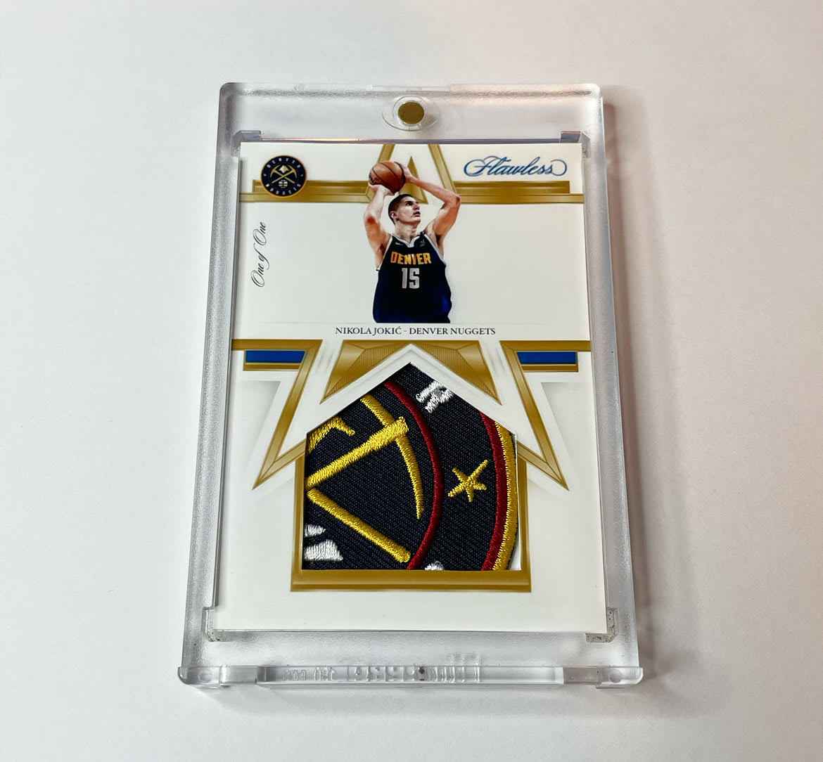 Custom Nikola Jokic Patch Card