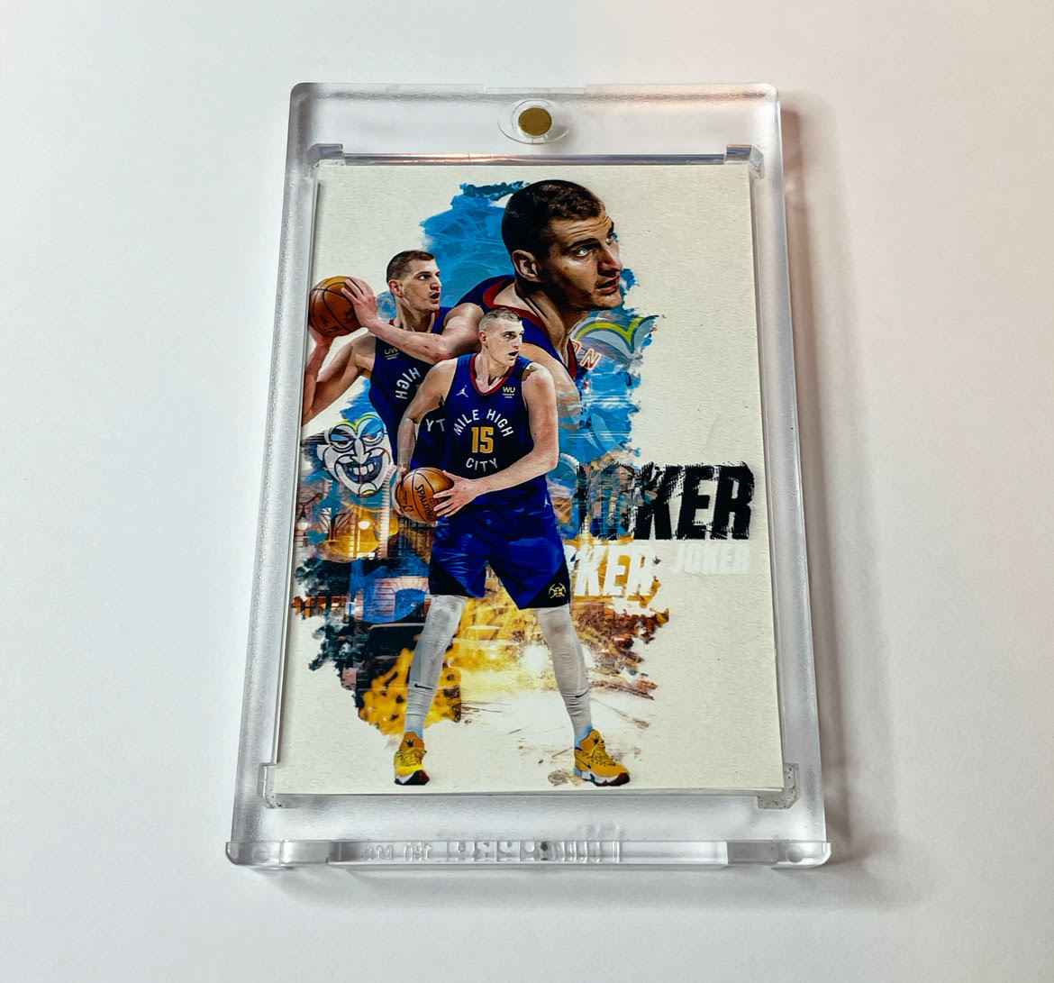 Custom Nikola Jokic Patch Card