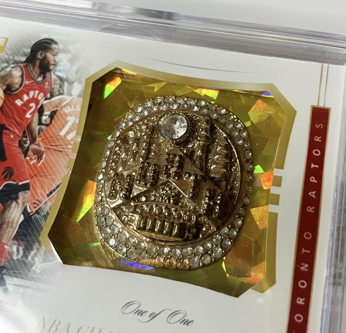 Custom Kawhi Leonard Championship Ring Card