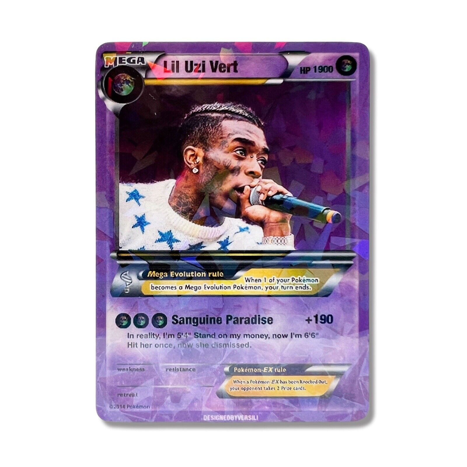 Lil Uzi Vert Pokemon Card