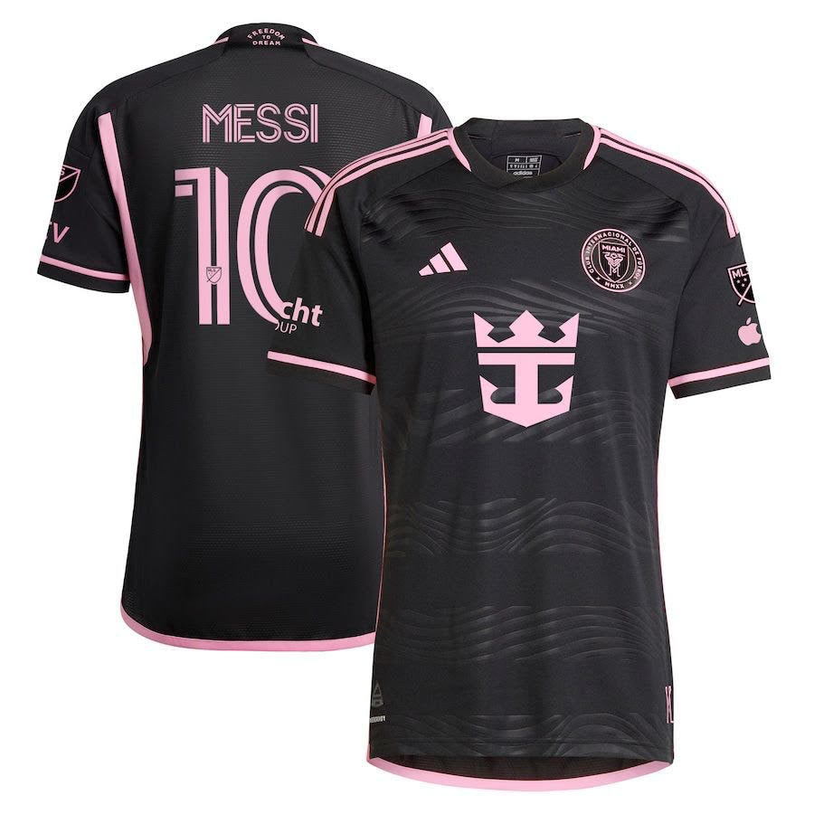 Inter Miami Lionel Messi Jersey Black