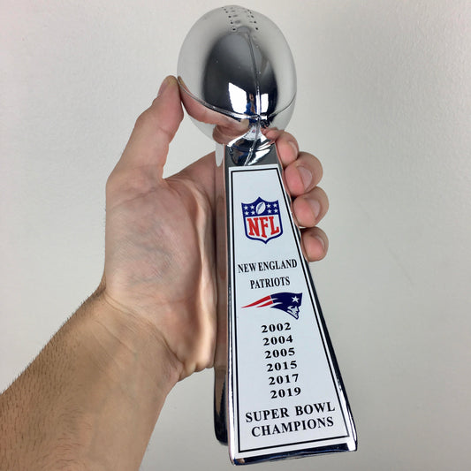 New England Patriots Super Bowl Trophy