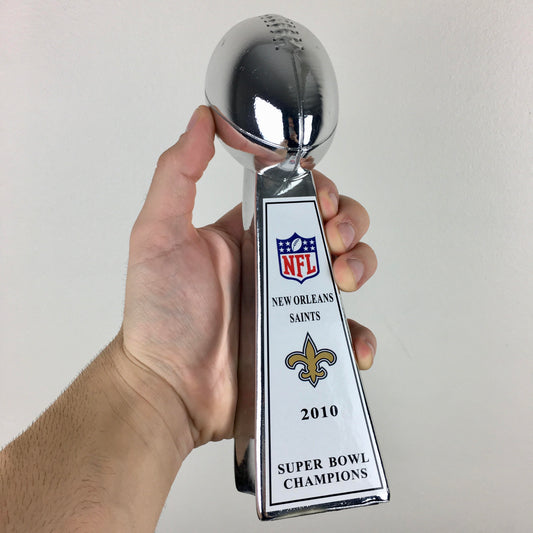 New Orleans Saints Super Bowl Trophy