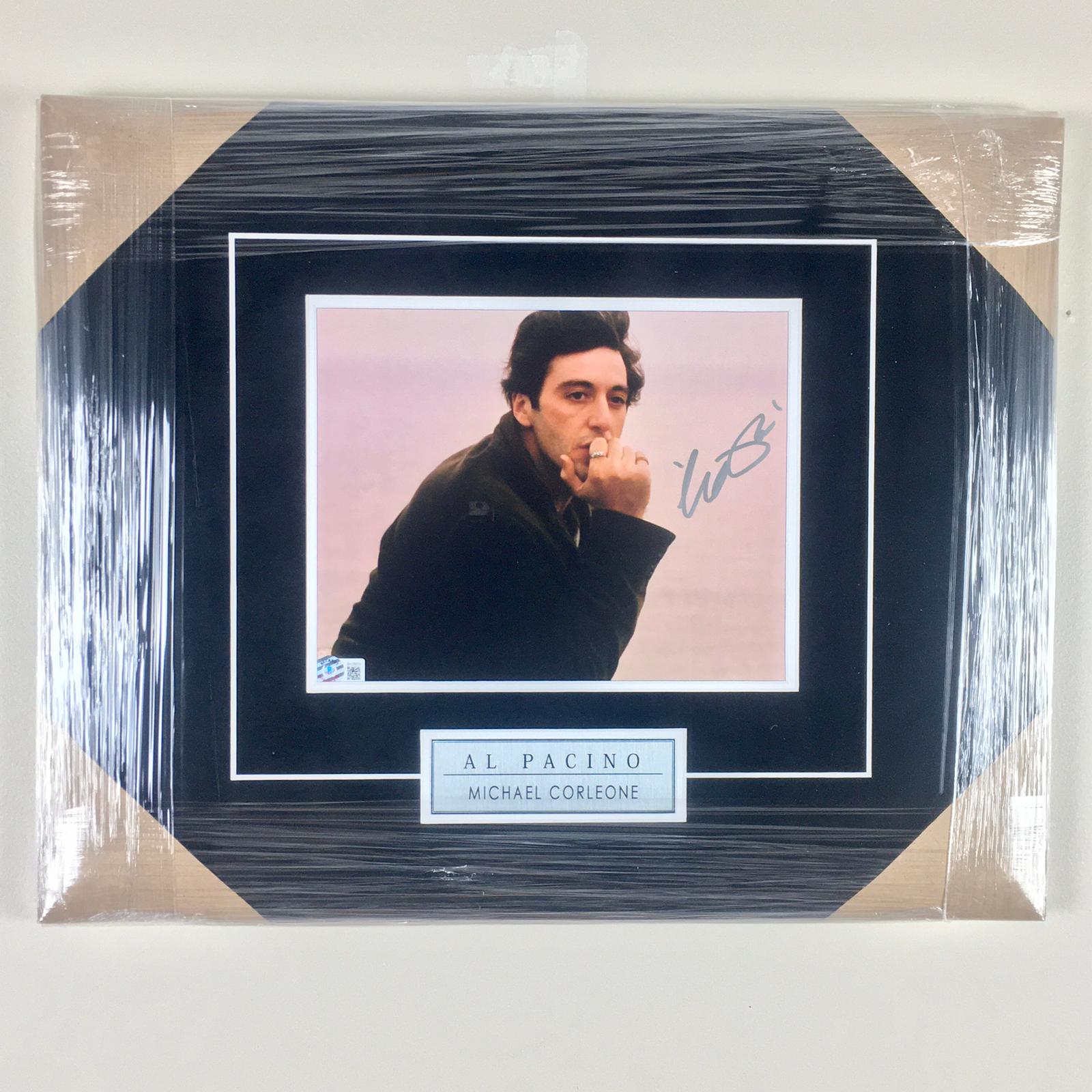 Al Pacino Signed Photo Framed