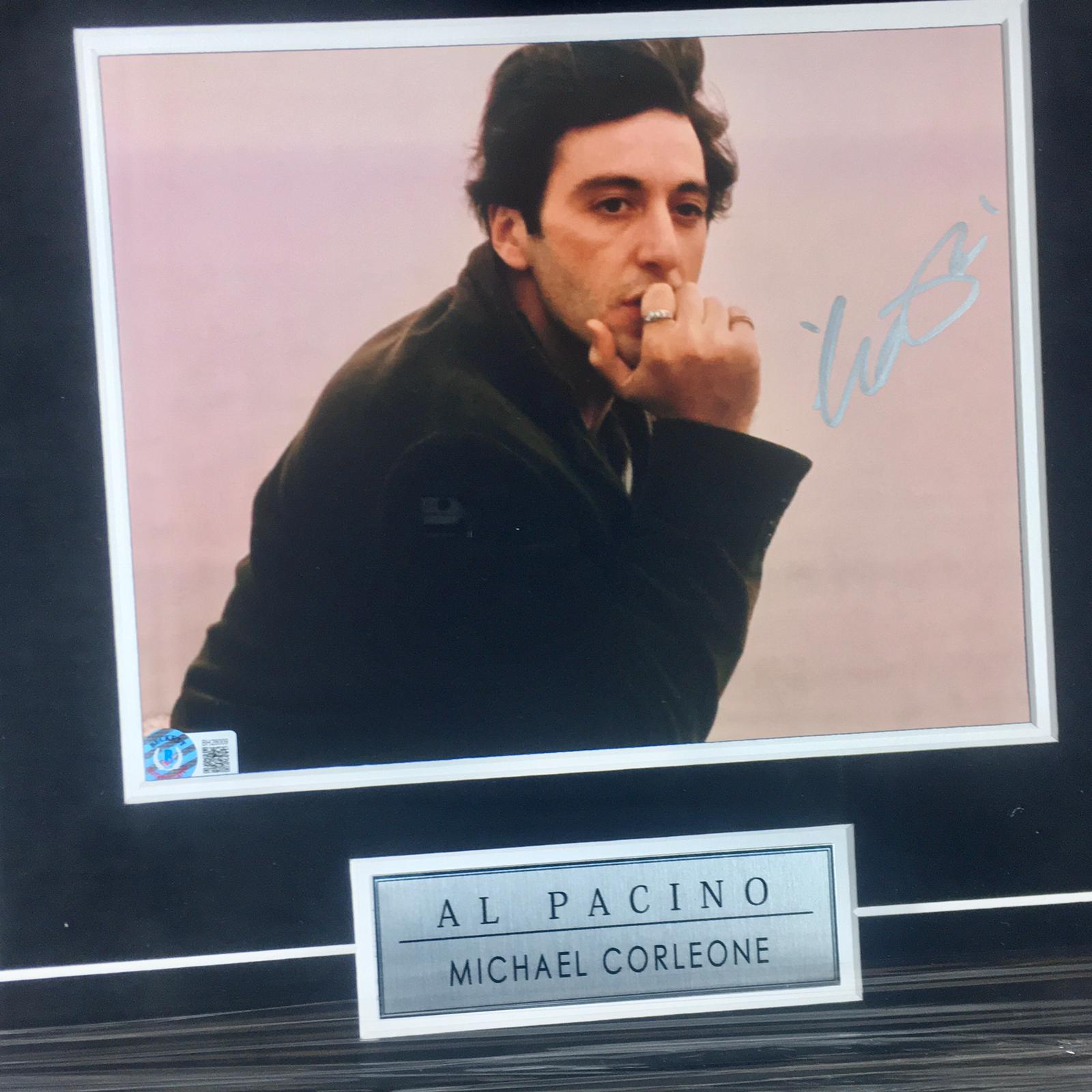 Al Pacino Signed Photo Framed