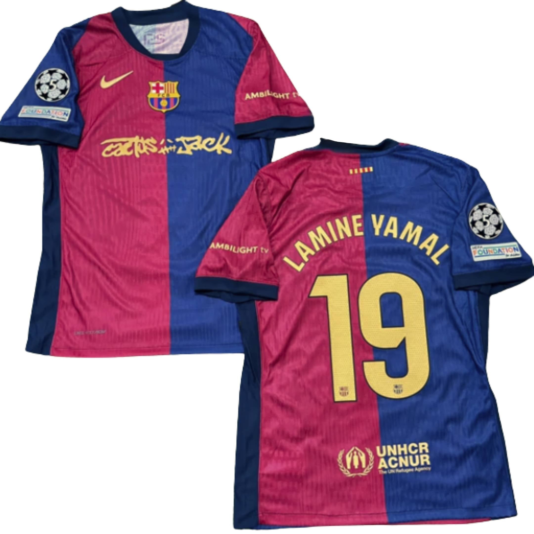 Travis Scott x Barcelona Lamine Yamal Jersey