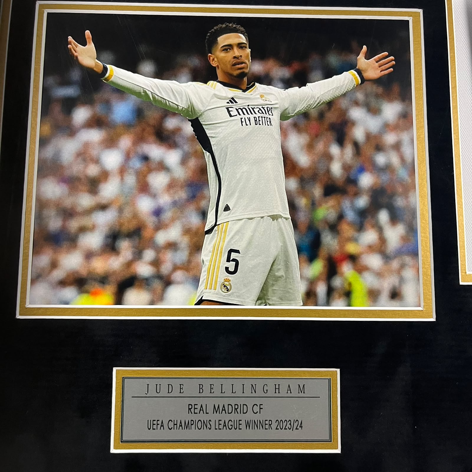 Jude Bellingham Signed Jersey Framed