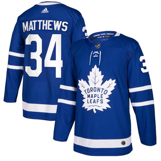 Blue Toronto Maple Leafs Auston Matthews Jersey