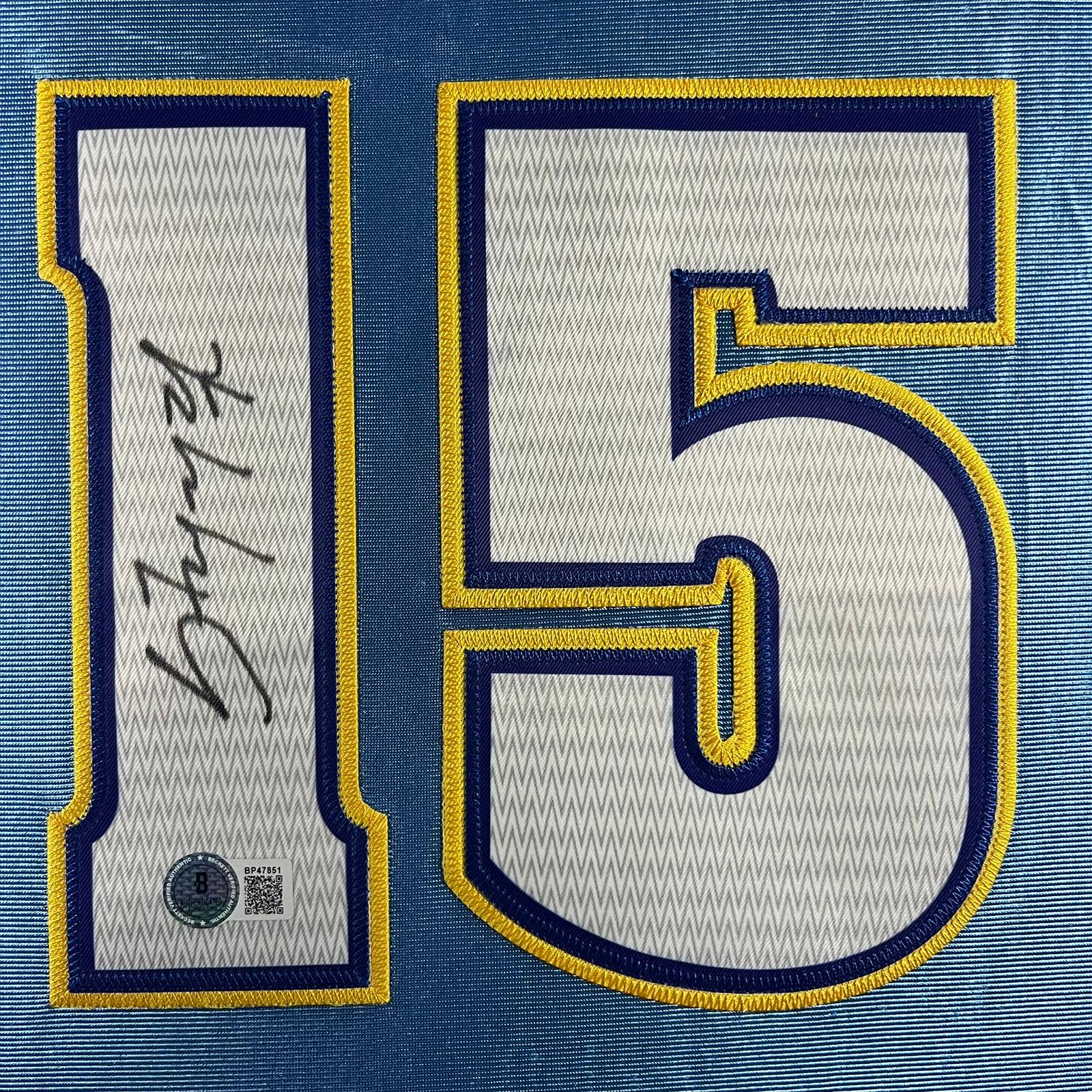 Carmelo Anthony Signed Jersey Framed