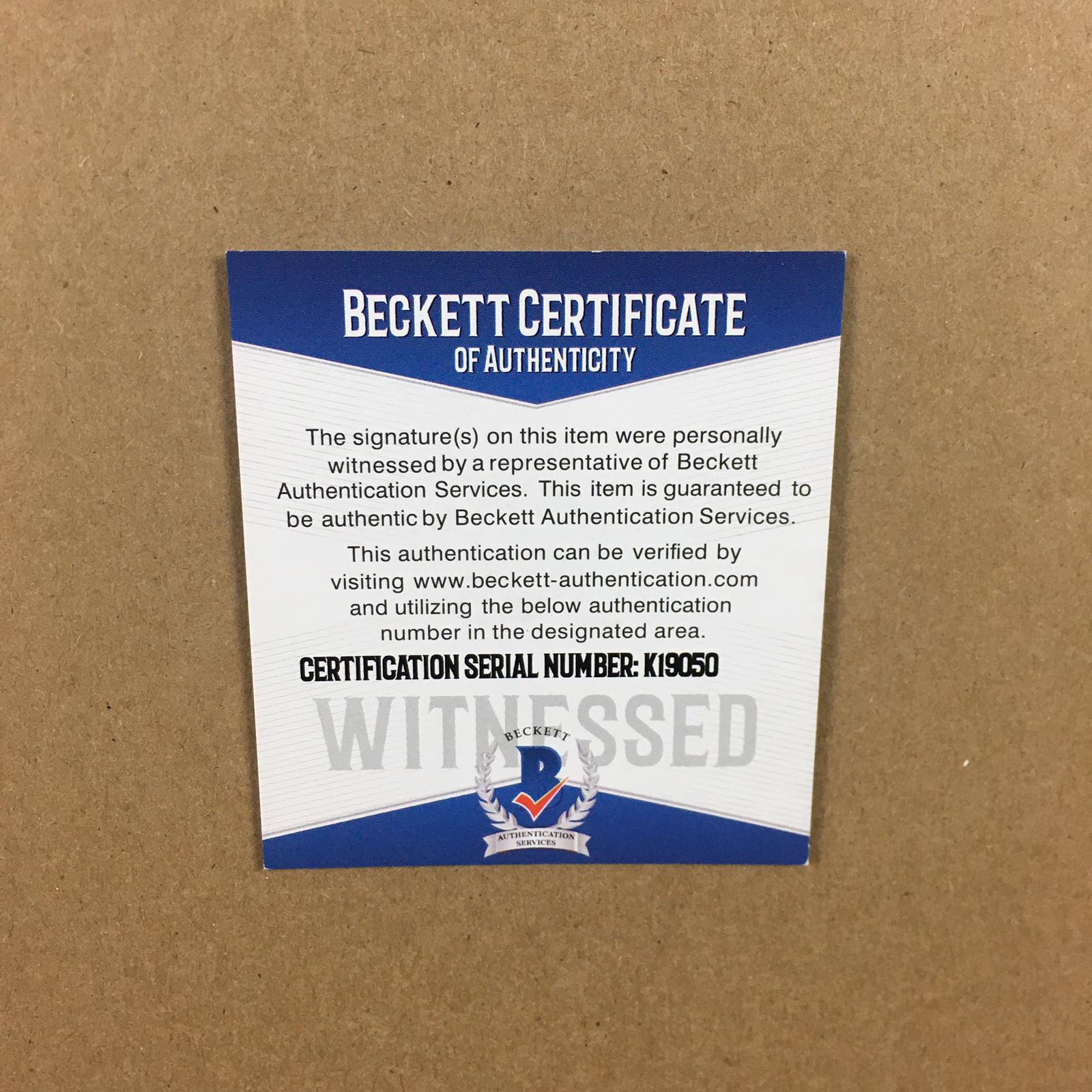 Vince Carter Signed Jersey Framed