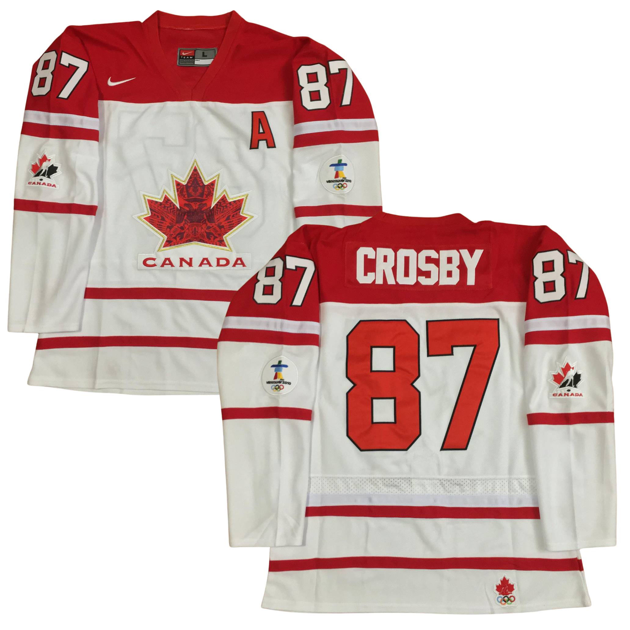 2010 Olympics Canada Sidney Crosby Jersey