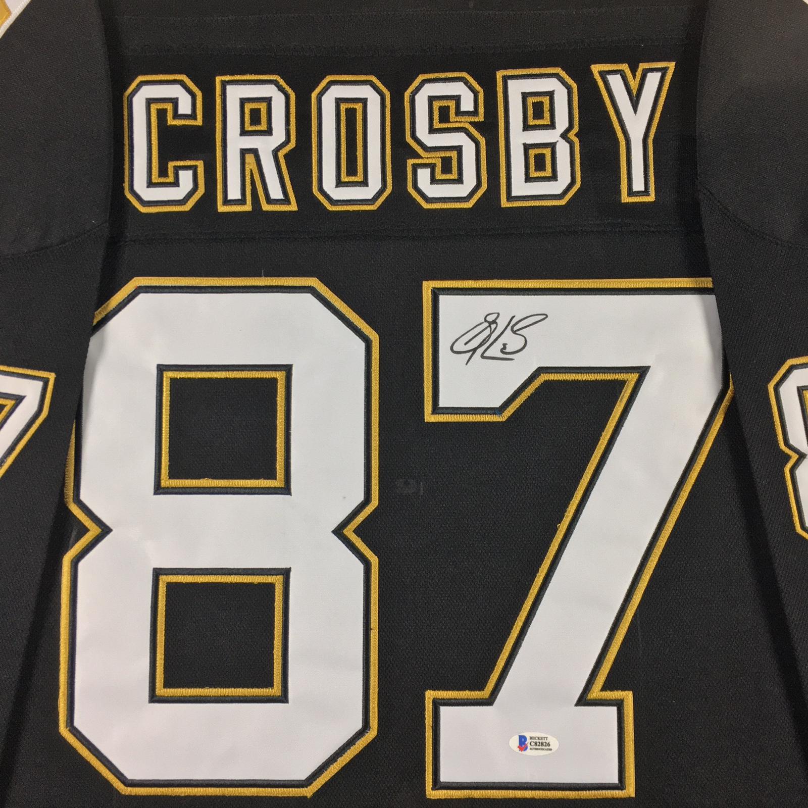 Sidney Crosby Signed Jersey Framed