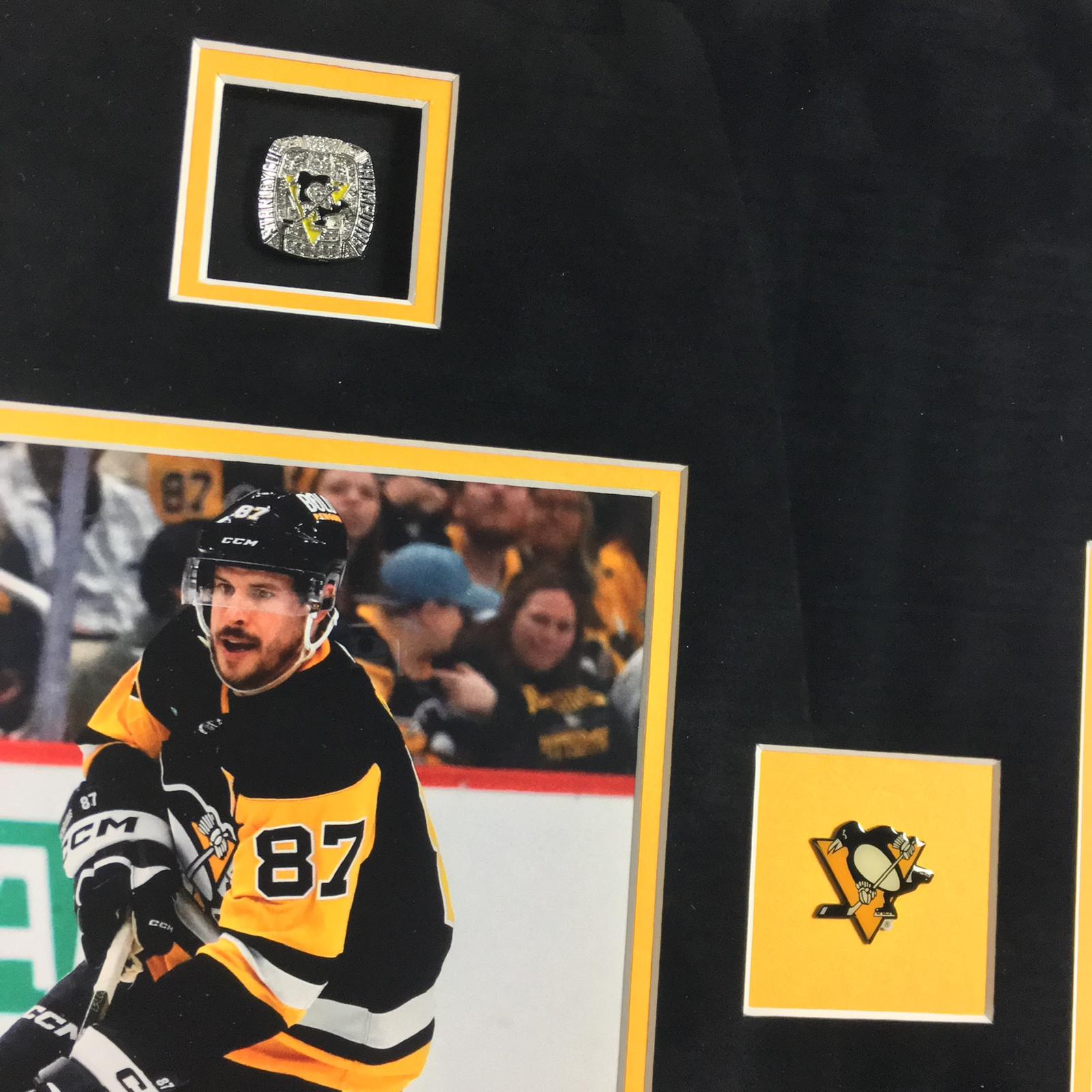Sidney Crosby Signed Jersey Framed
