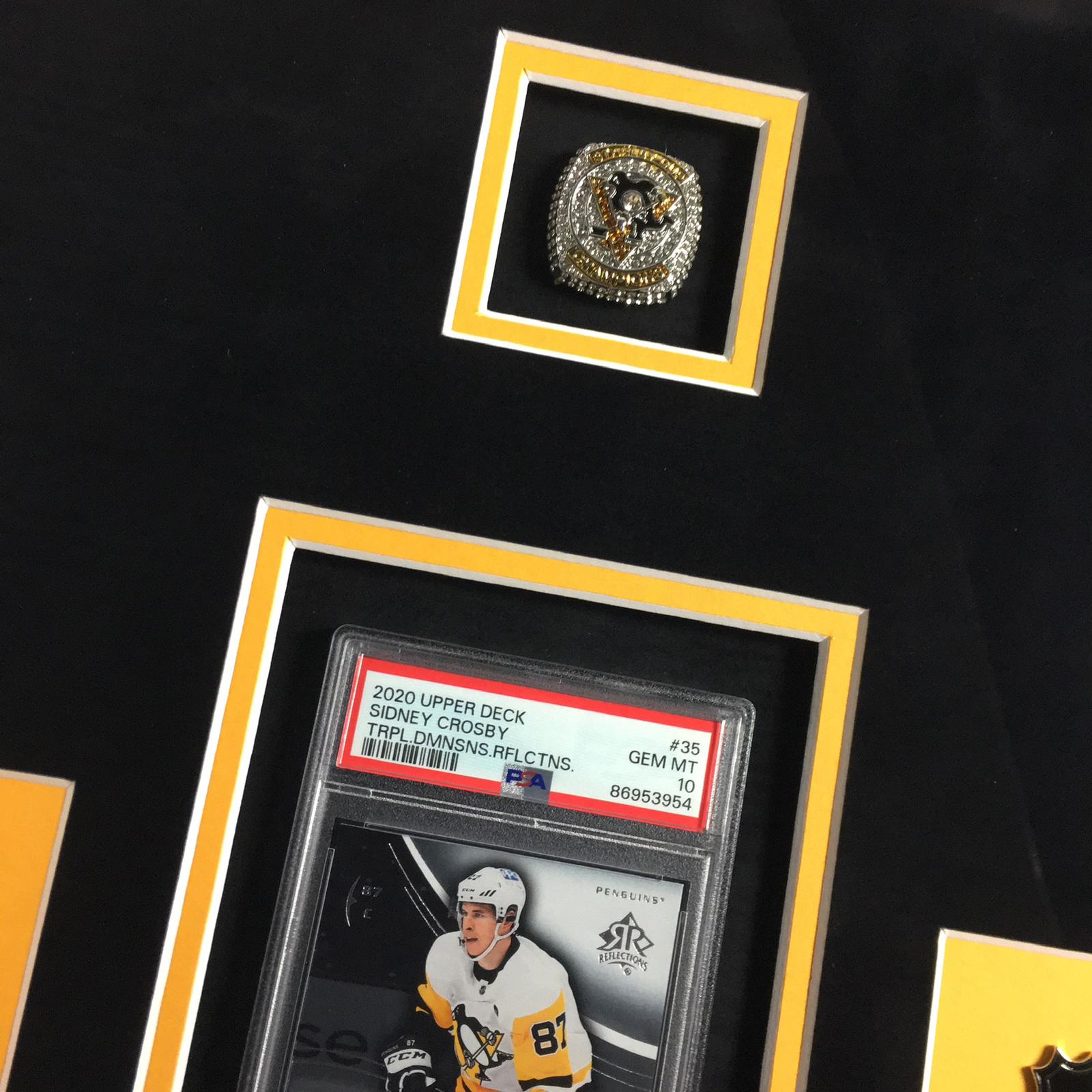 Sidney Crosby Signed Jersey Framed