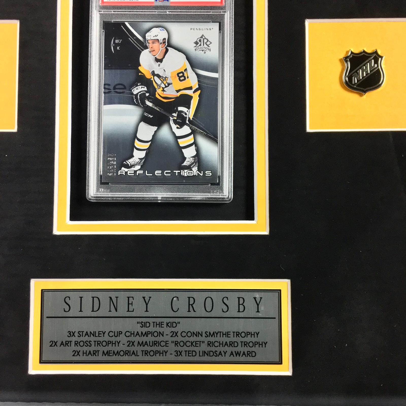 Sidney Crosby Signed Jersey Framed