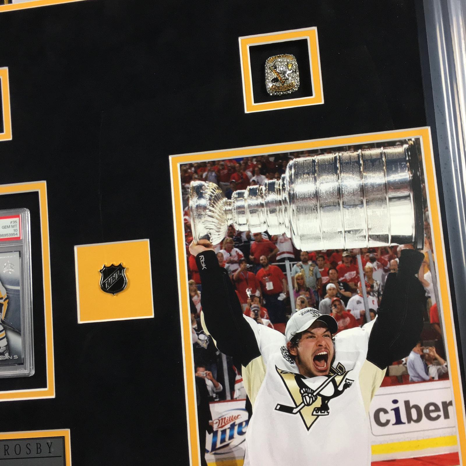 Sidney Crosby Signed Jersey Framed