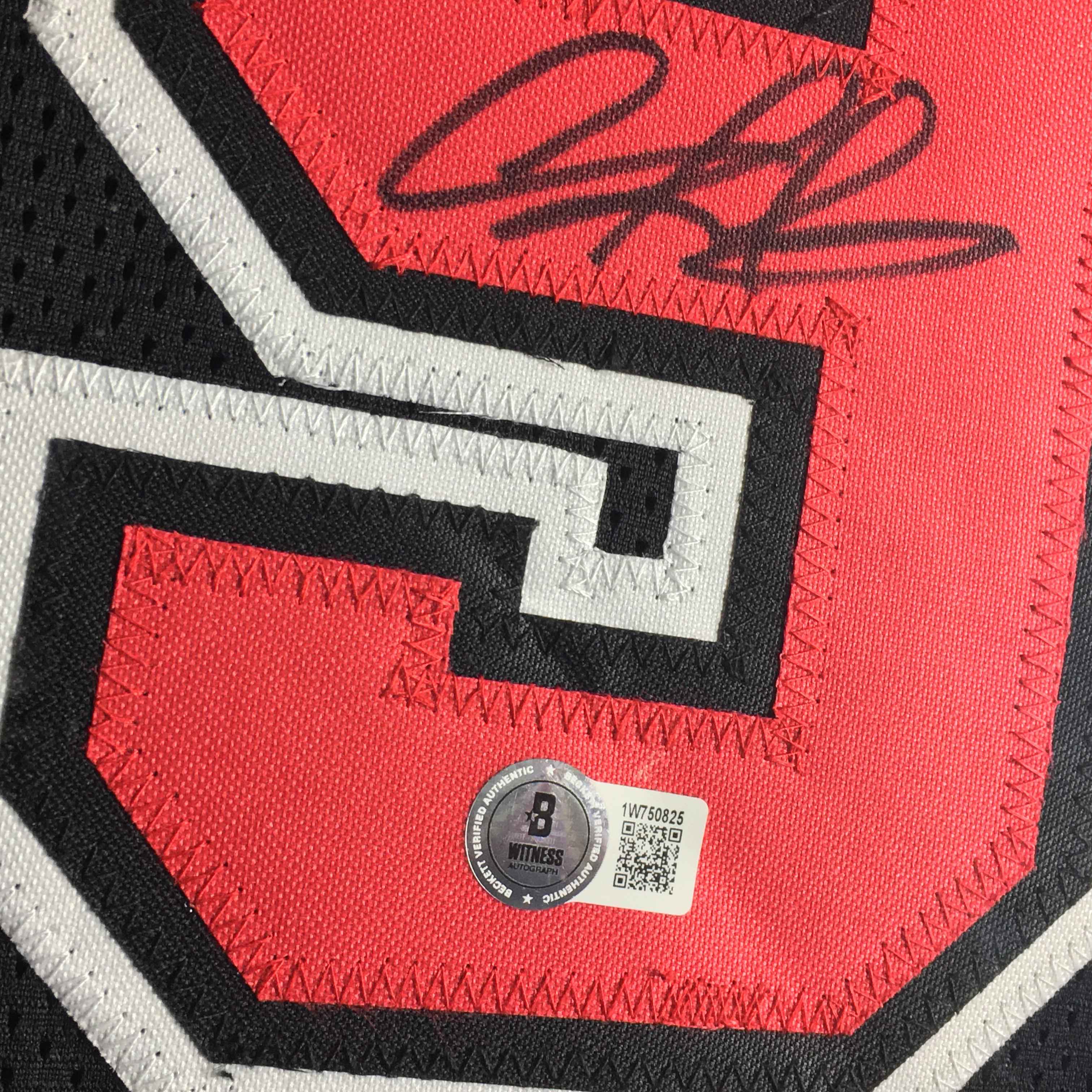 Dennis Rodman Signed Jersey Framed