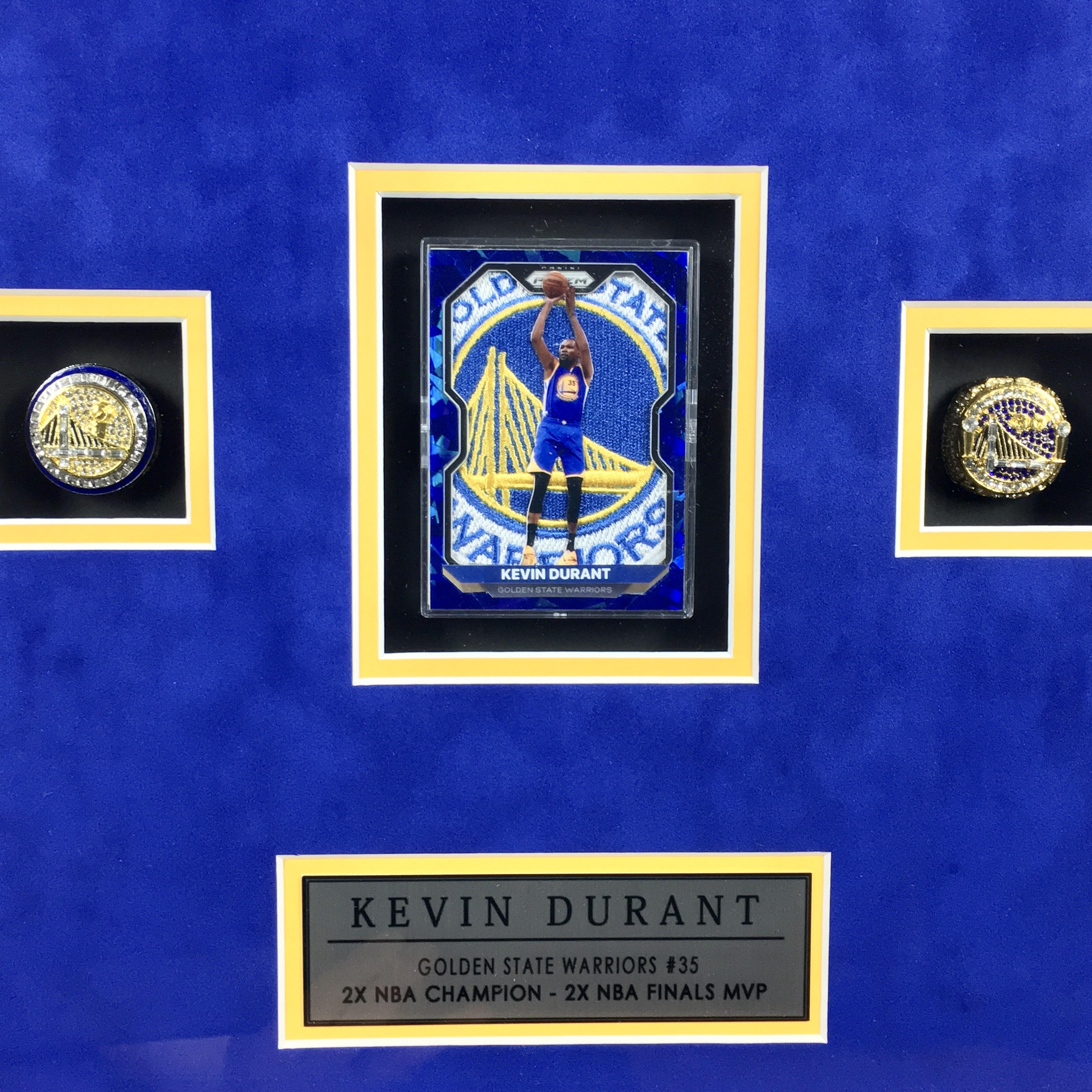 Kevin Durant Signed Jersey Framed