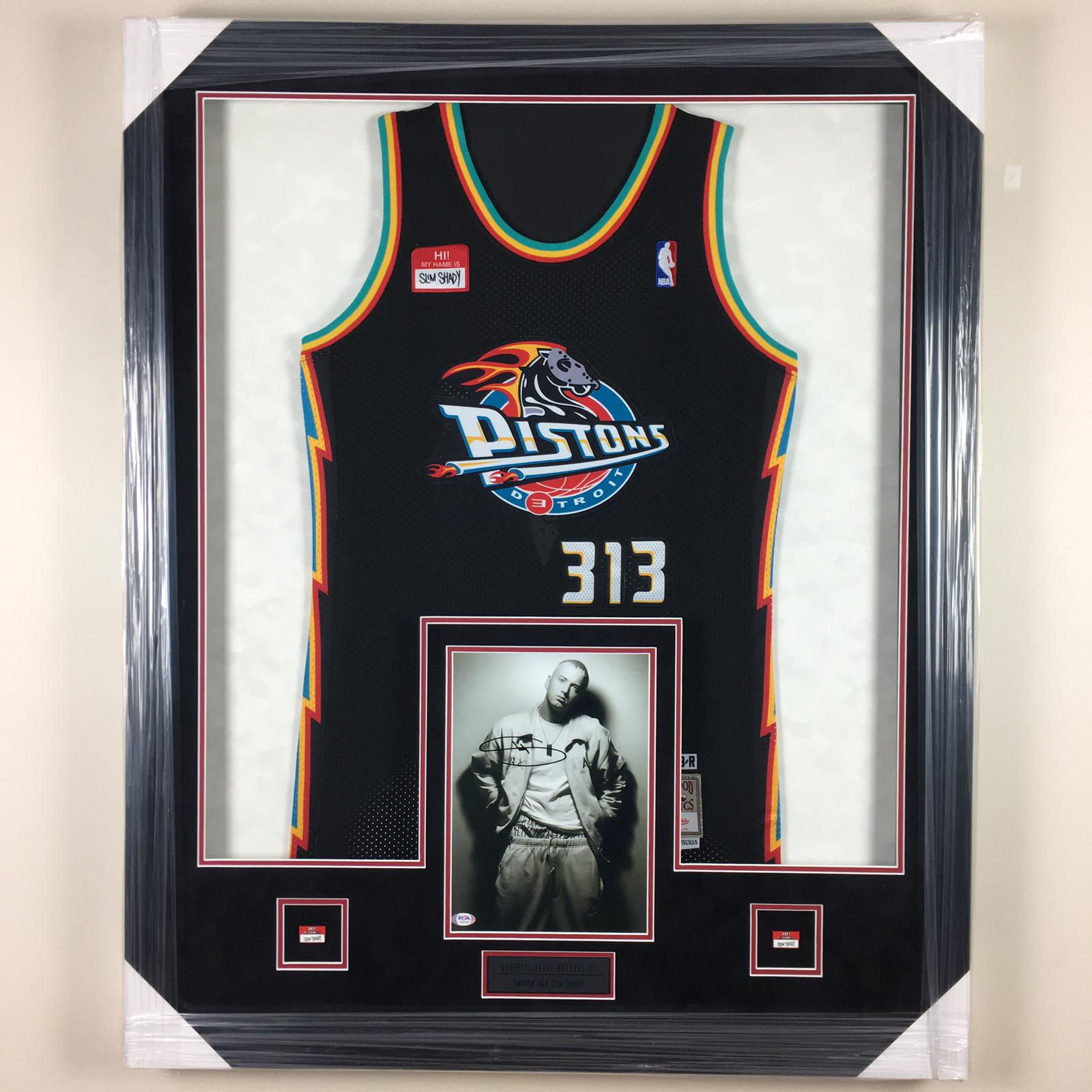 Eminem Signed Photo Framed