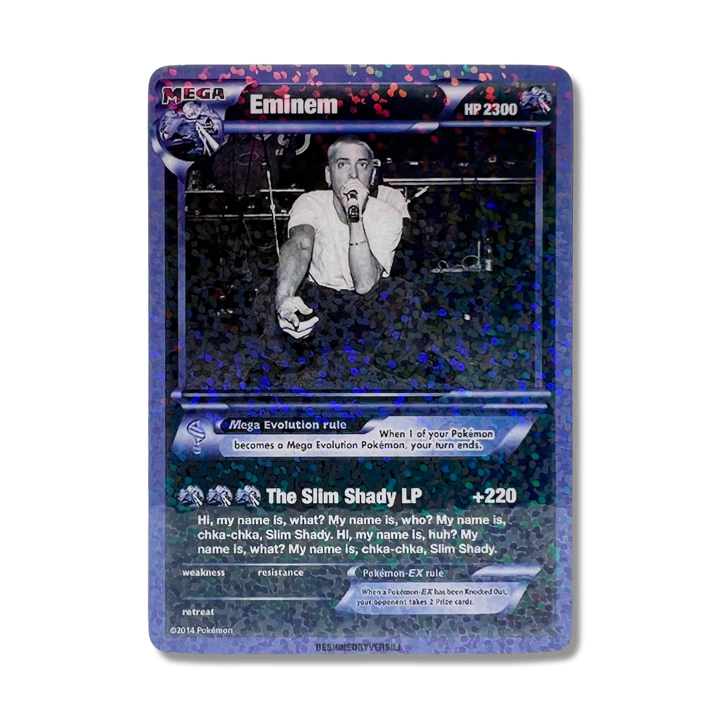 Eminem Pokemon Card