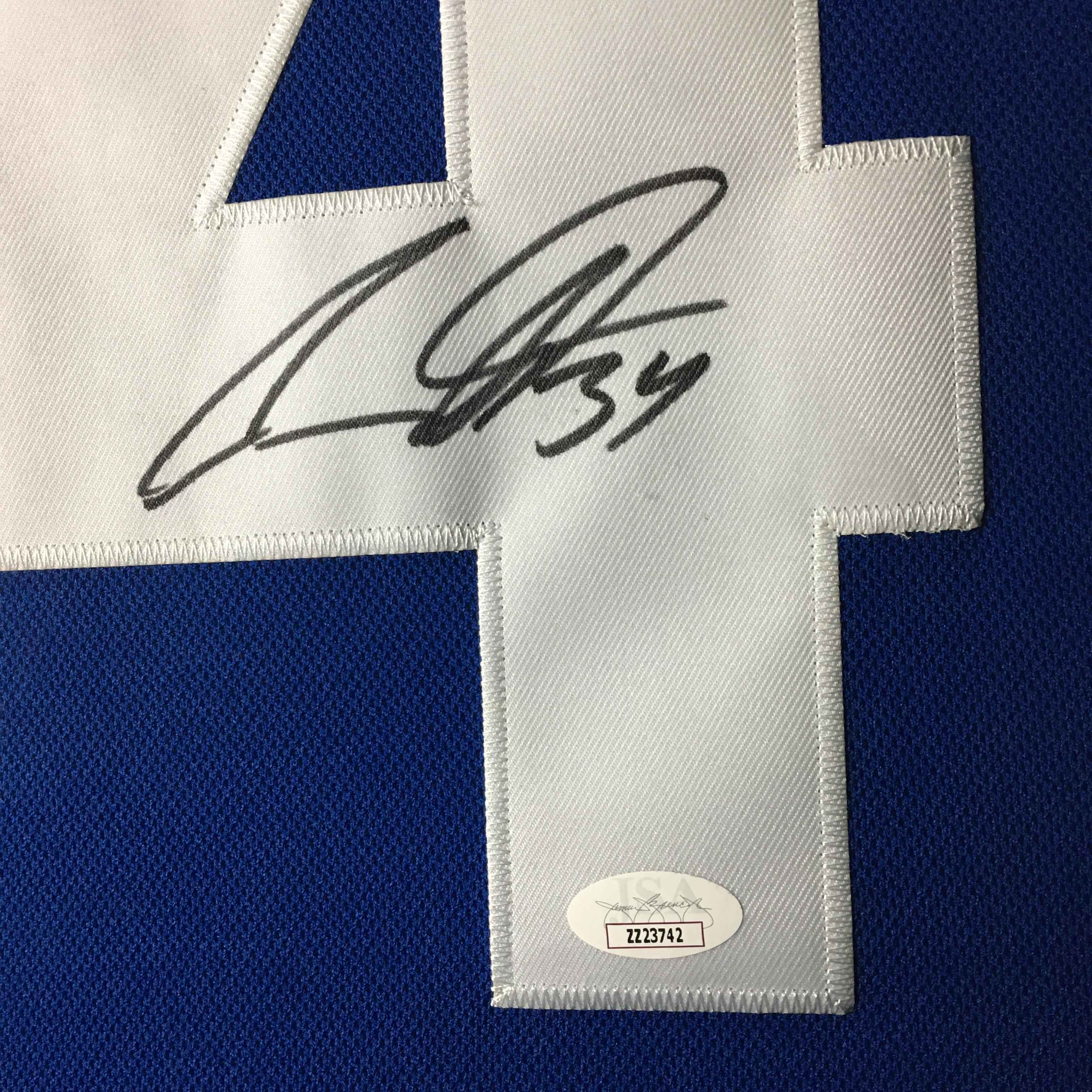 Auston Matthews Signed Jersey Framed