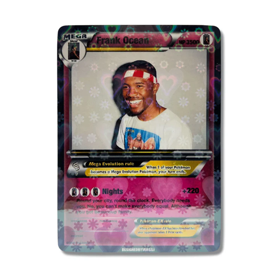 Frank Ocean Pokemon Card