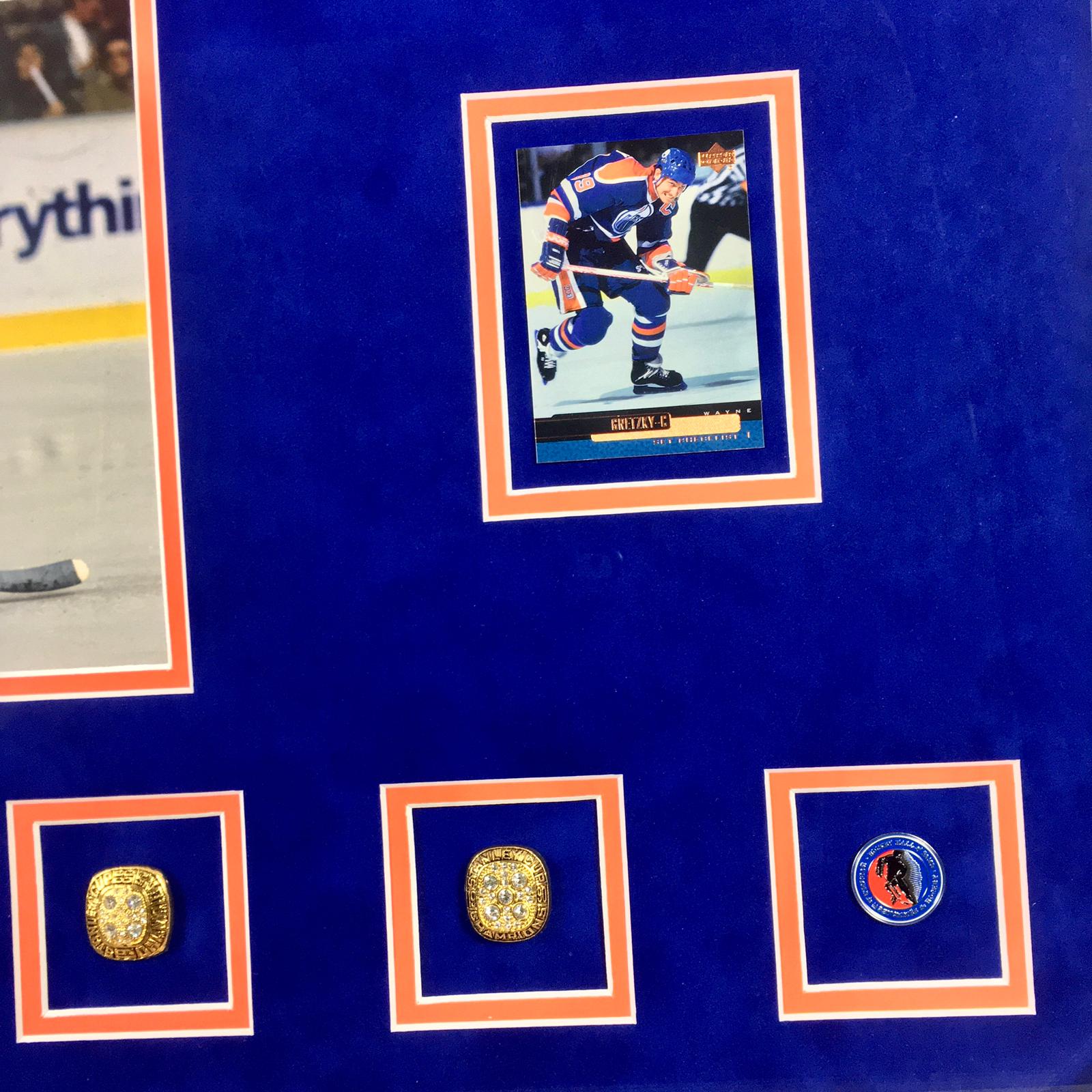 Wayne Gretzky Signed Jersey Framed