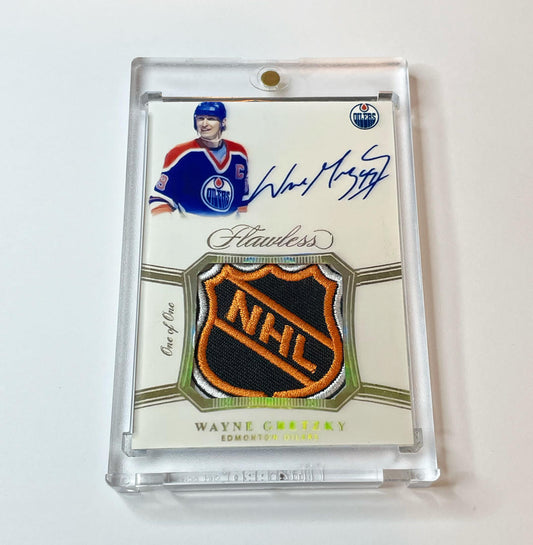 Custom Wayne Gretzky Patch Card