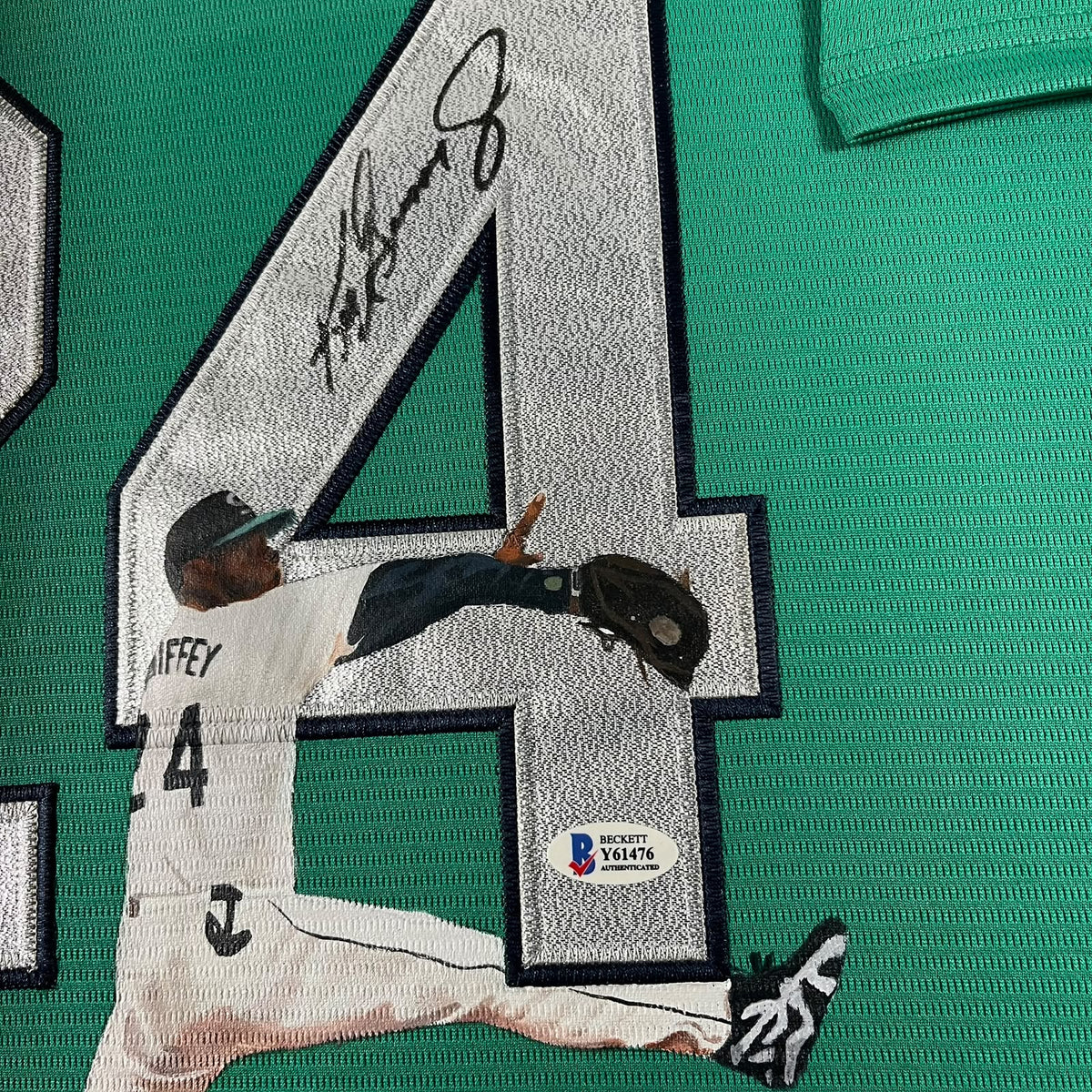 Ken Griffey Jr Signed Framed