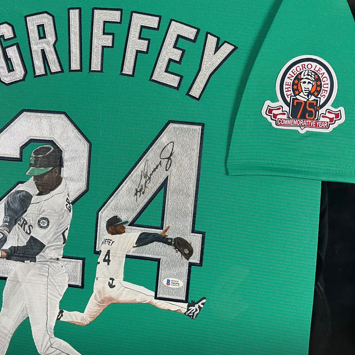 Ken Griffey Jr Signed Framed