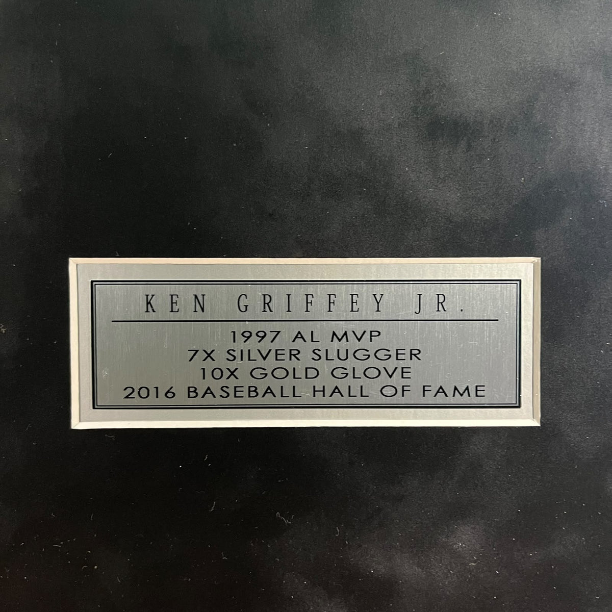 Ken Griffey Jr Signed Framed