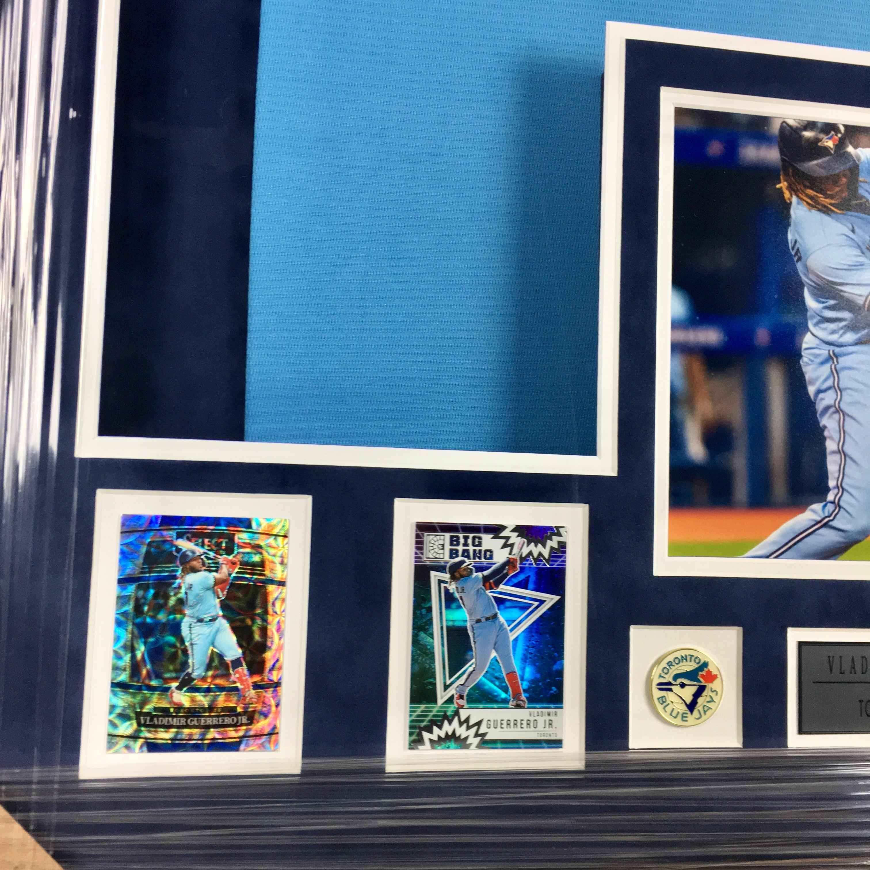 Vlad Guerrero Jr Signed Jersey Framed