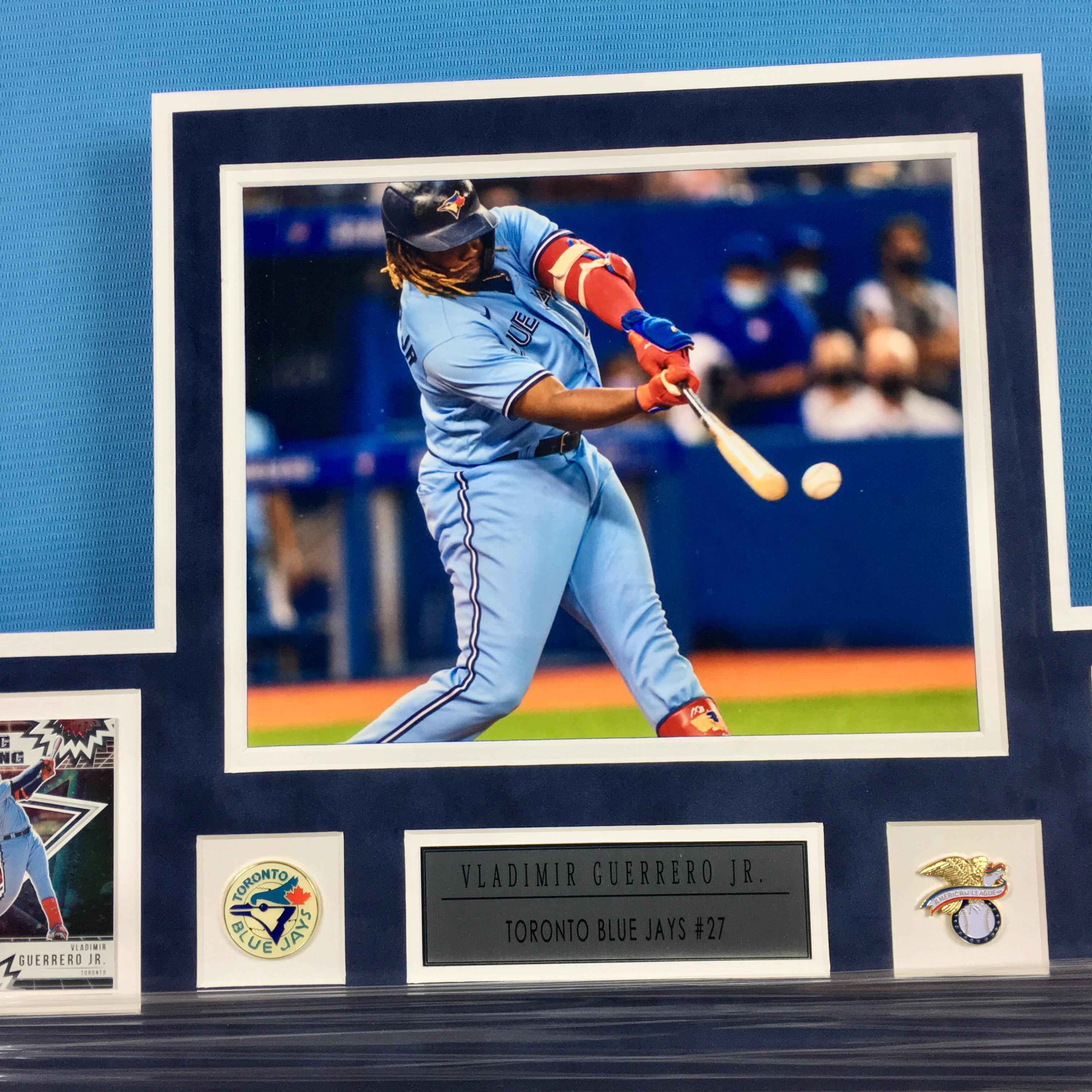 Vlad Guerrero Jr Signed Jersey Framed