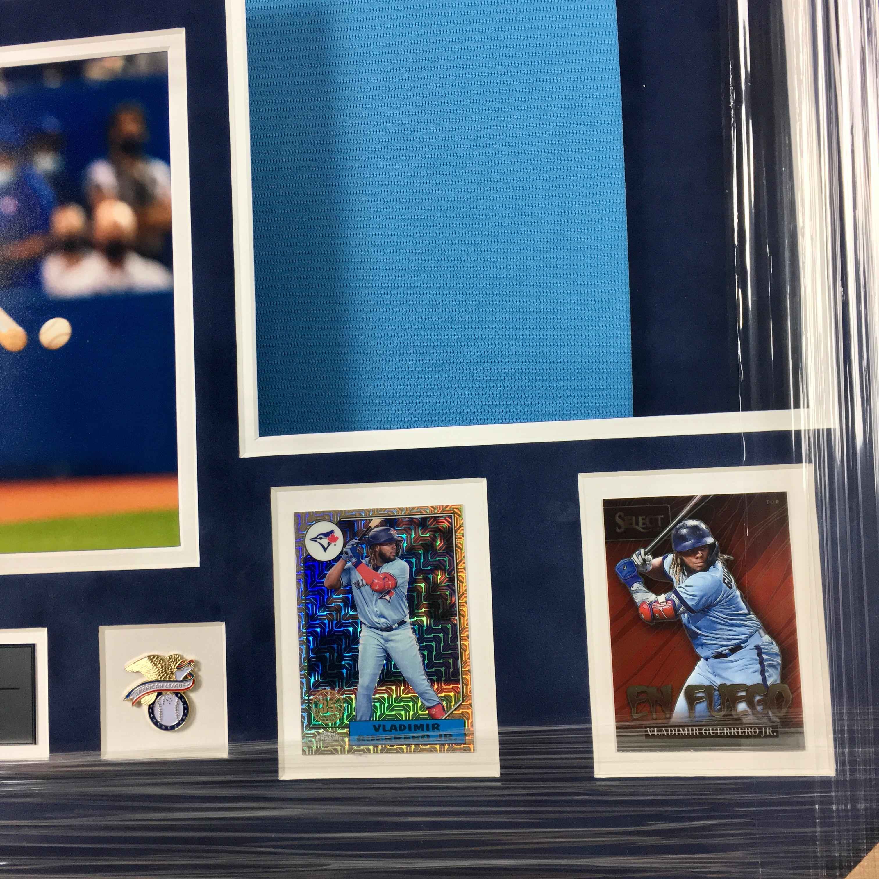 Vlad Guerrero Jr Signed Jersey Framed