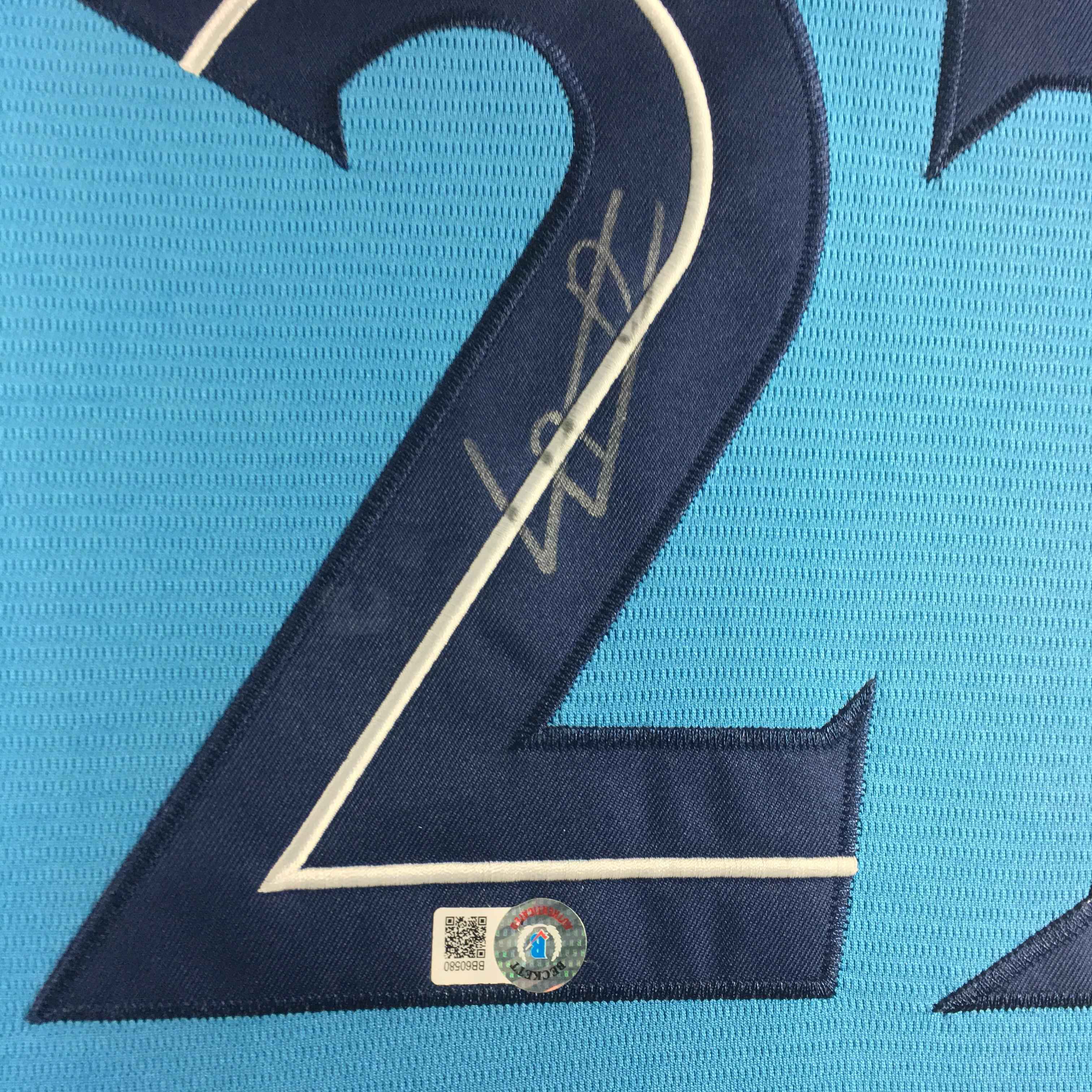 Vlad Guerrero Jr Signed Jersey Framed