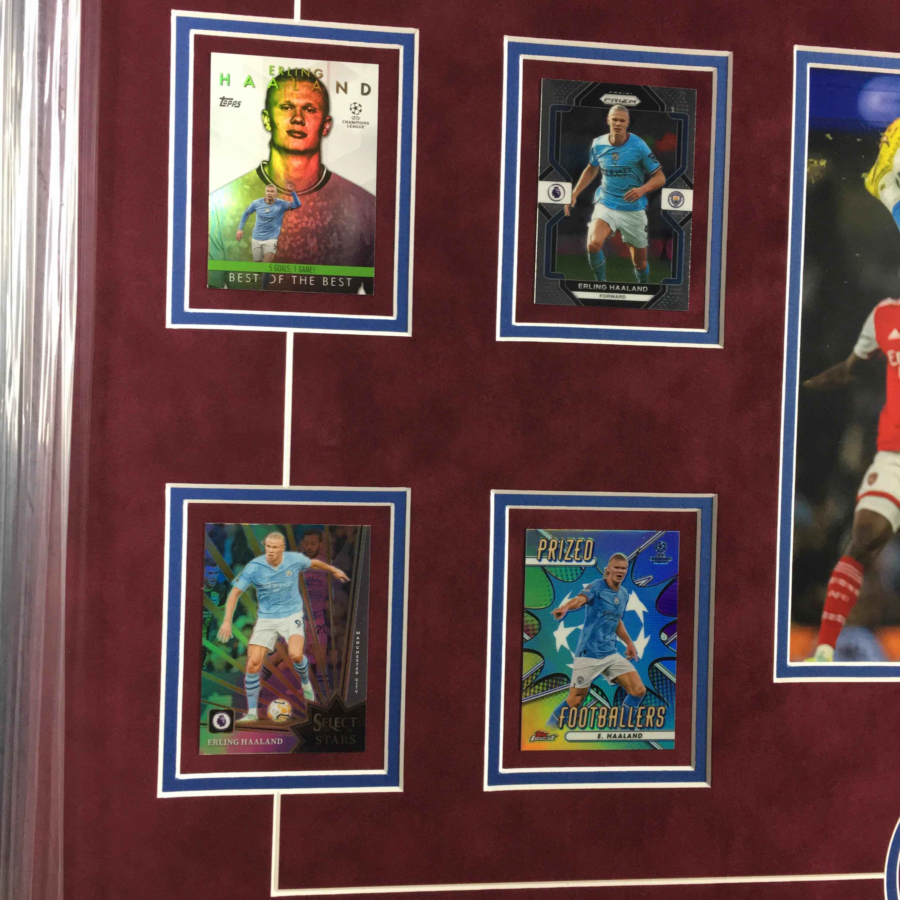 Erling Haaland Signed Jersey Framed