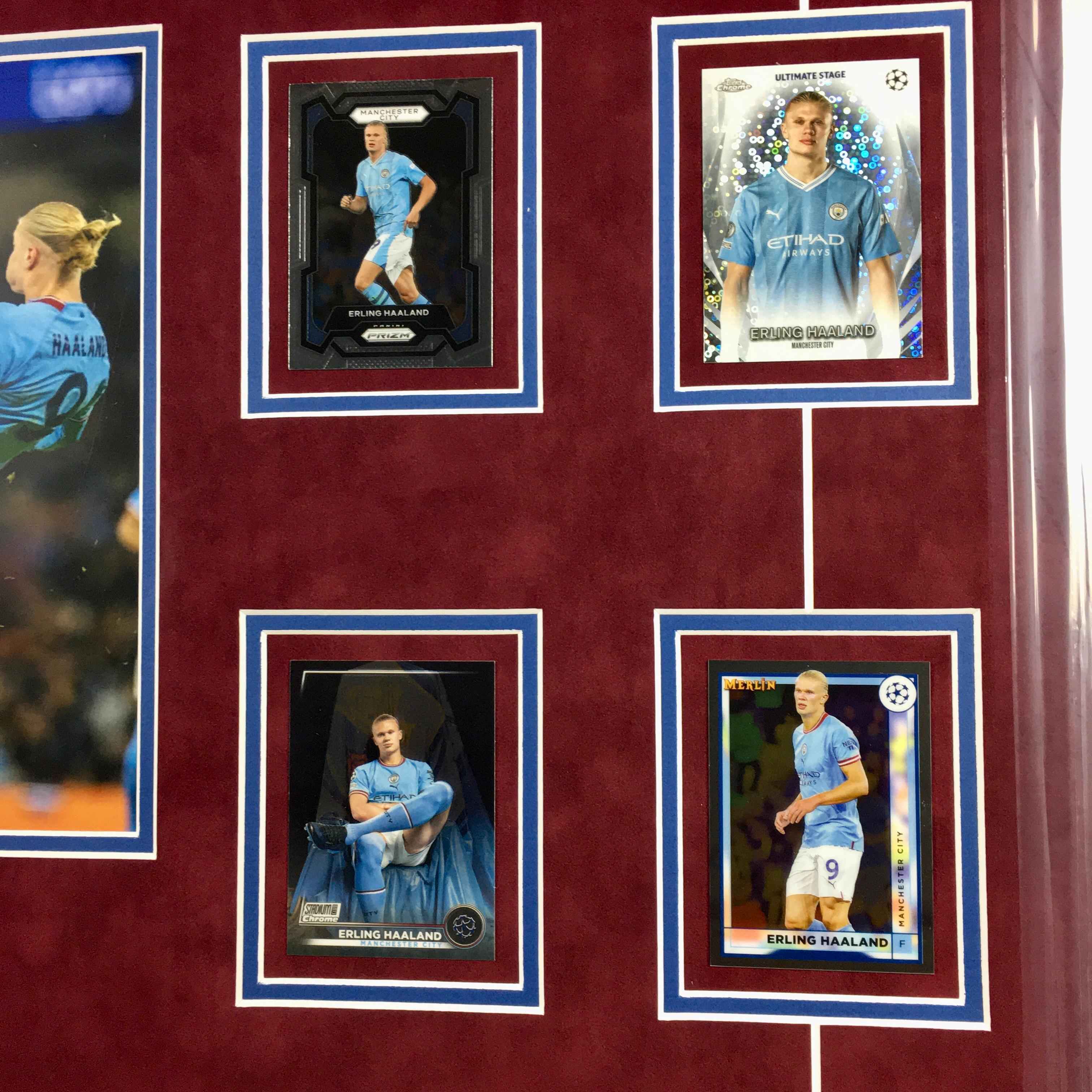 Erling Haaland Signed Jersey Framed