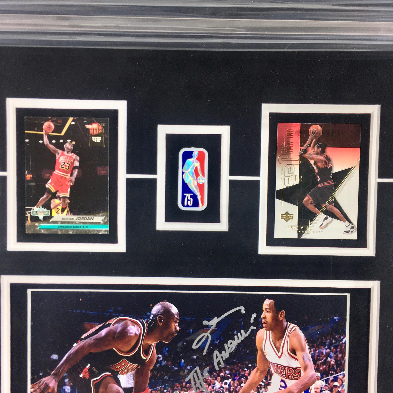 Allen Iverson Signed Photo Framed