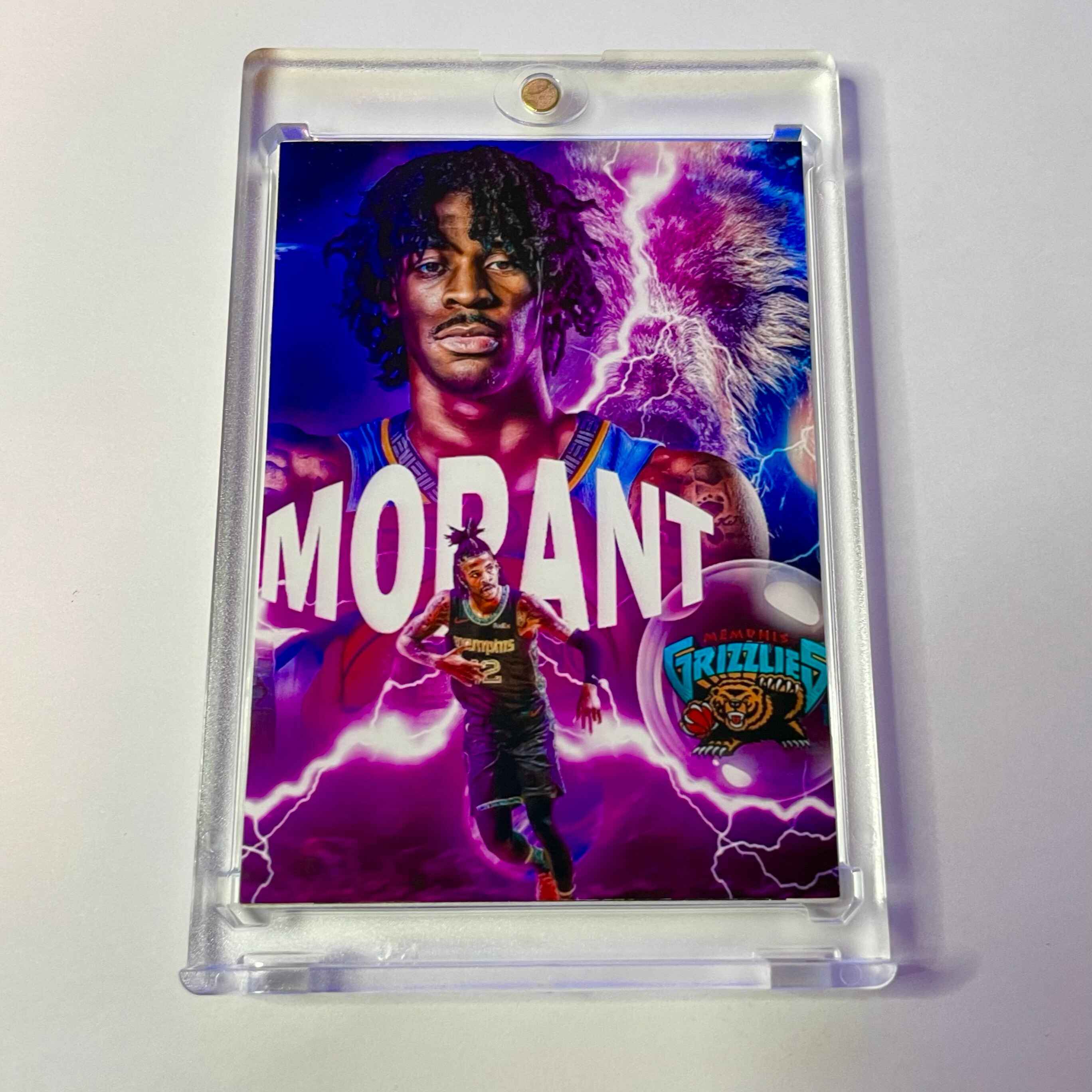 Custom Ja Morant Patch Card