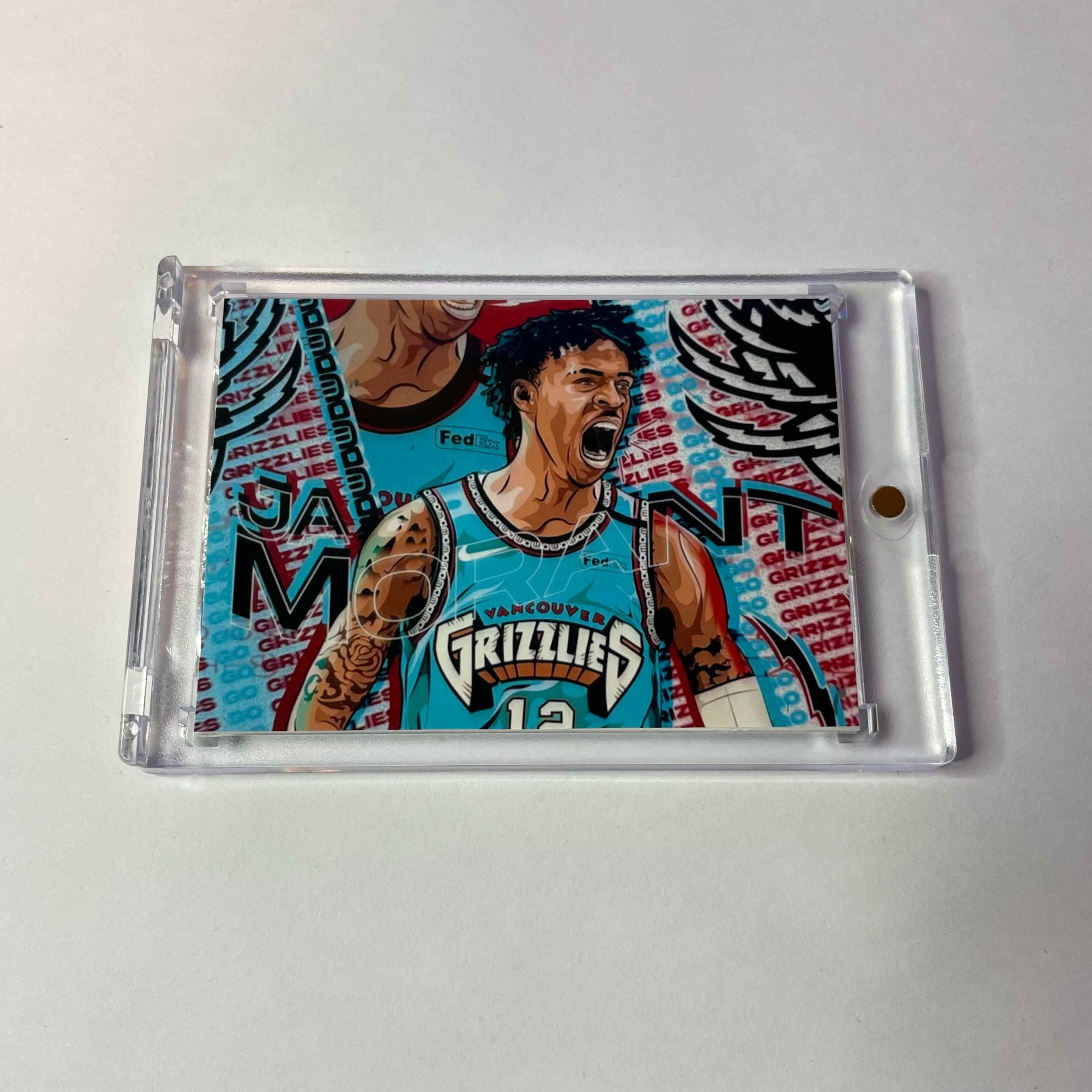 Custom Ja Morant Patch Card