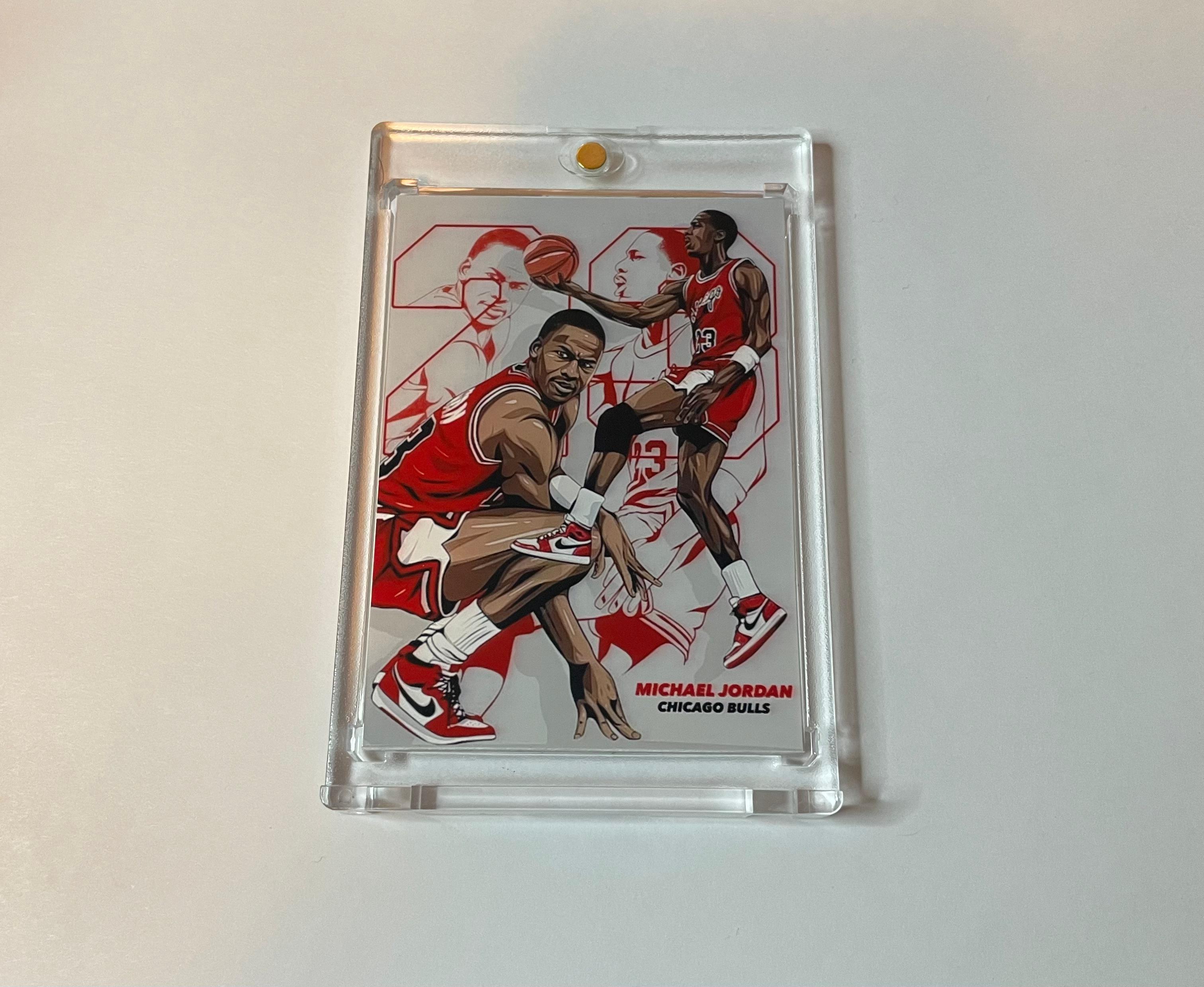 Custom Michael Jordan Patch Card
