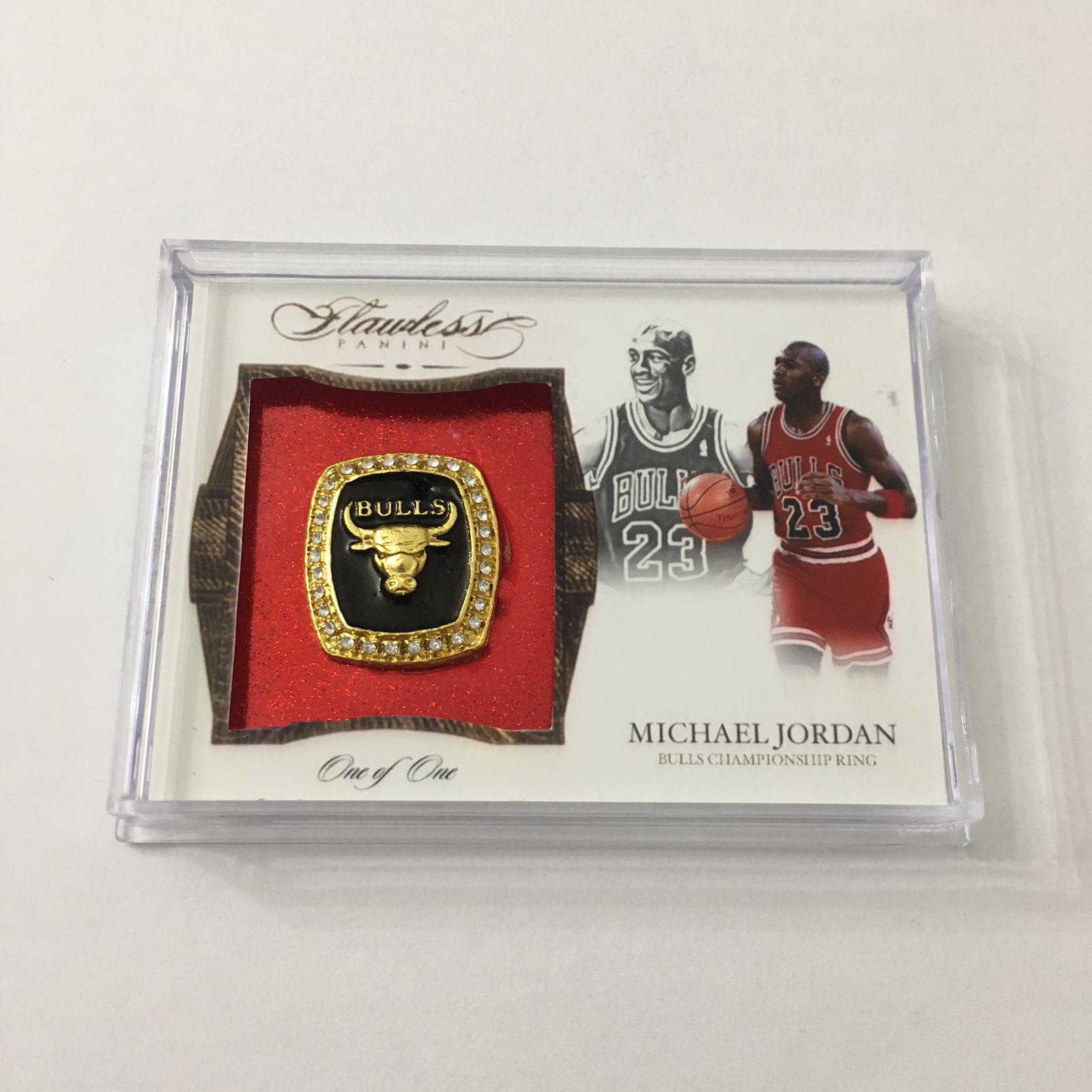 Custom Michael Jordan Ring Card