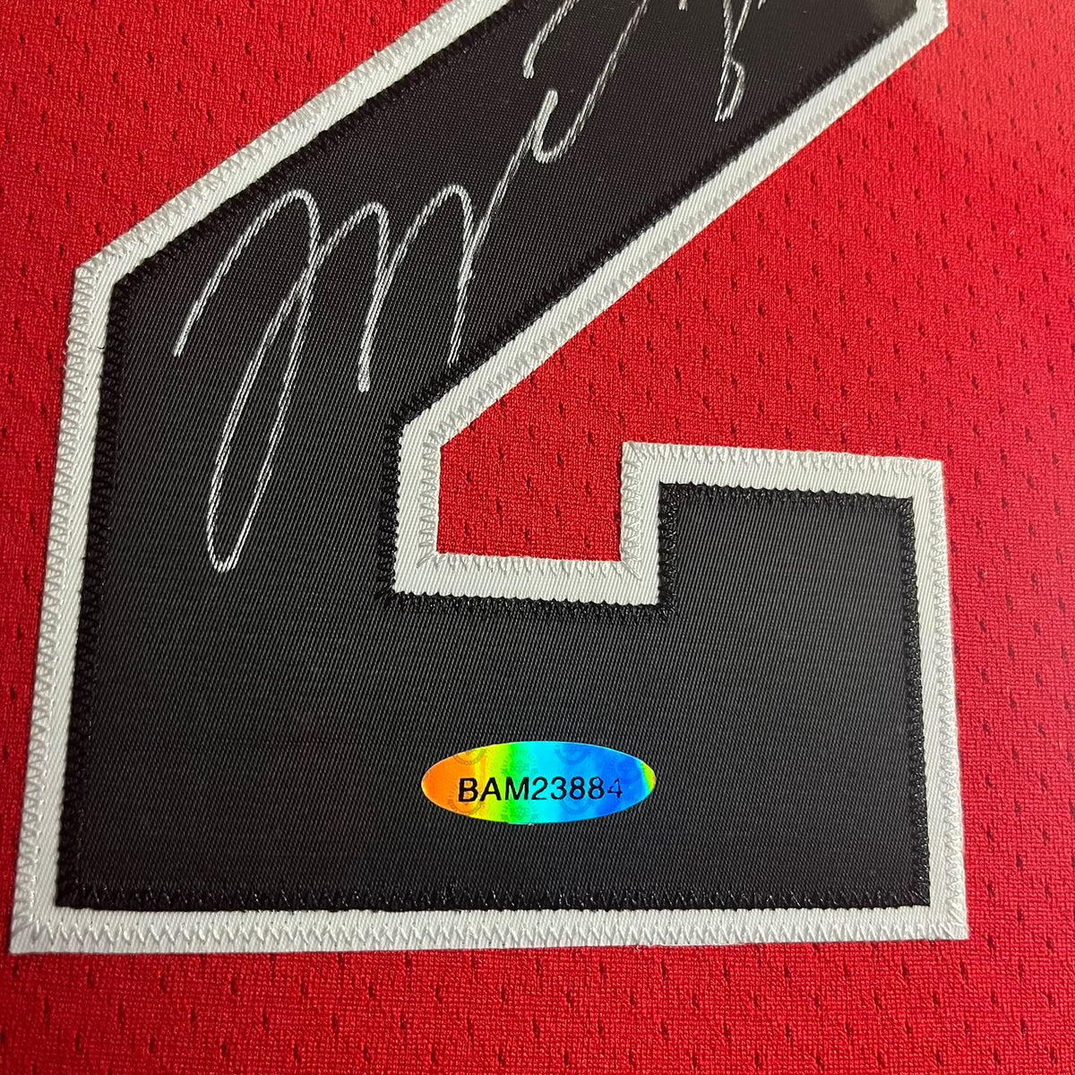 Michael Jordan Signed Jersey Framed