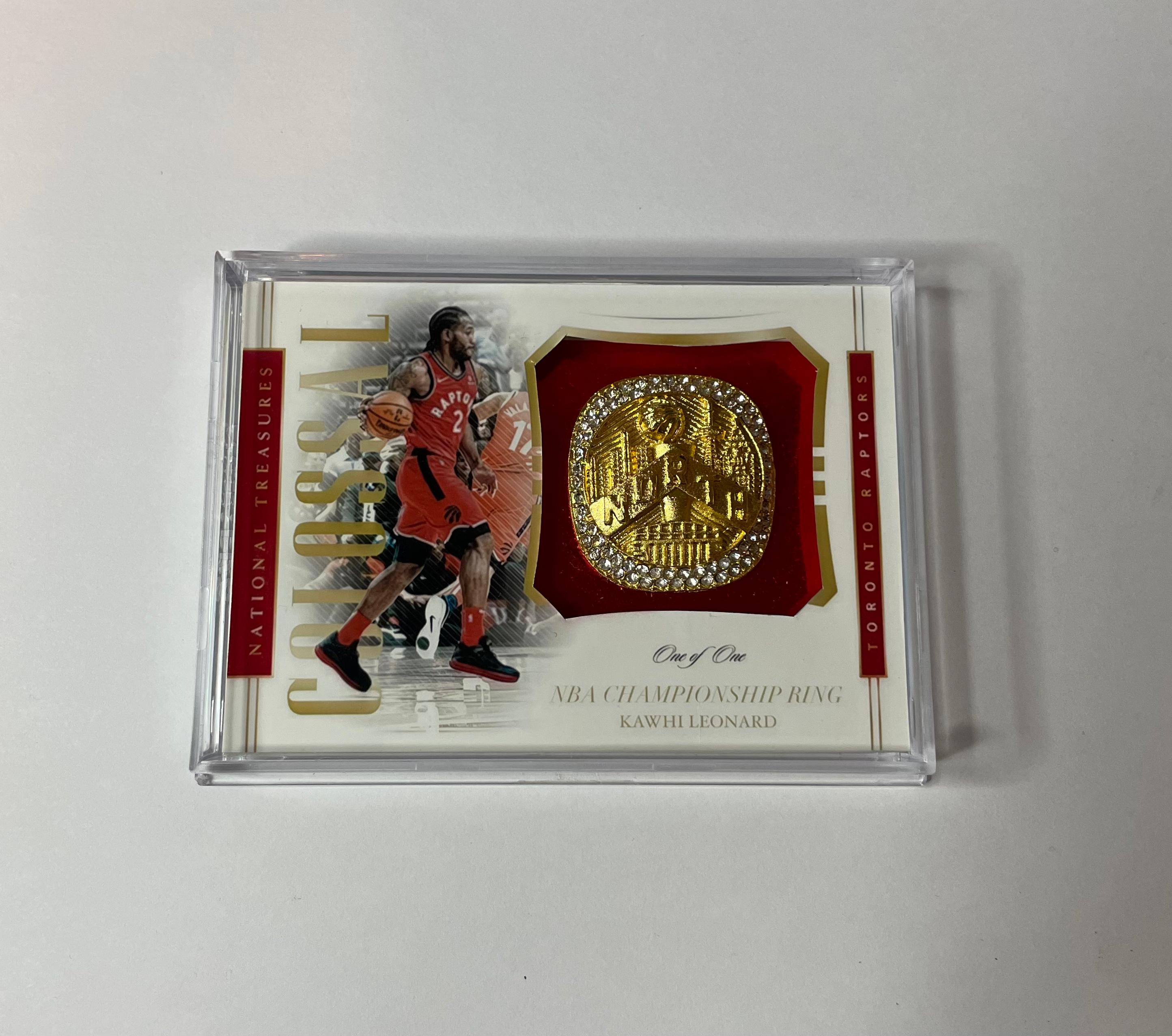 Custom Kawhi Leonard Ring Card