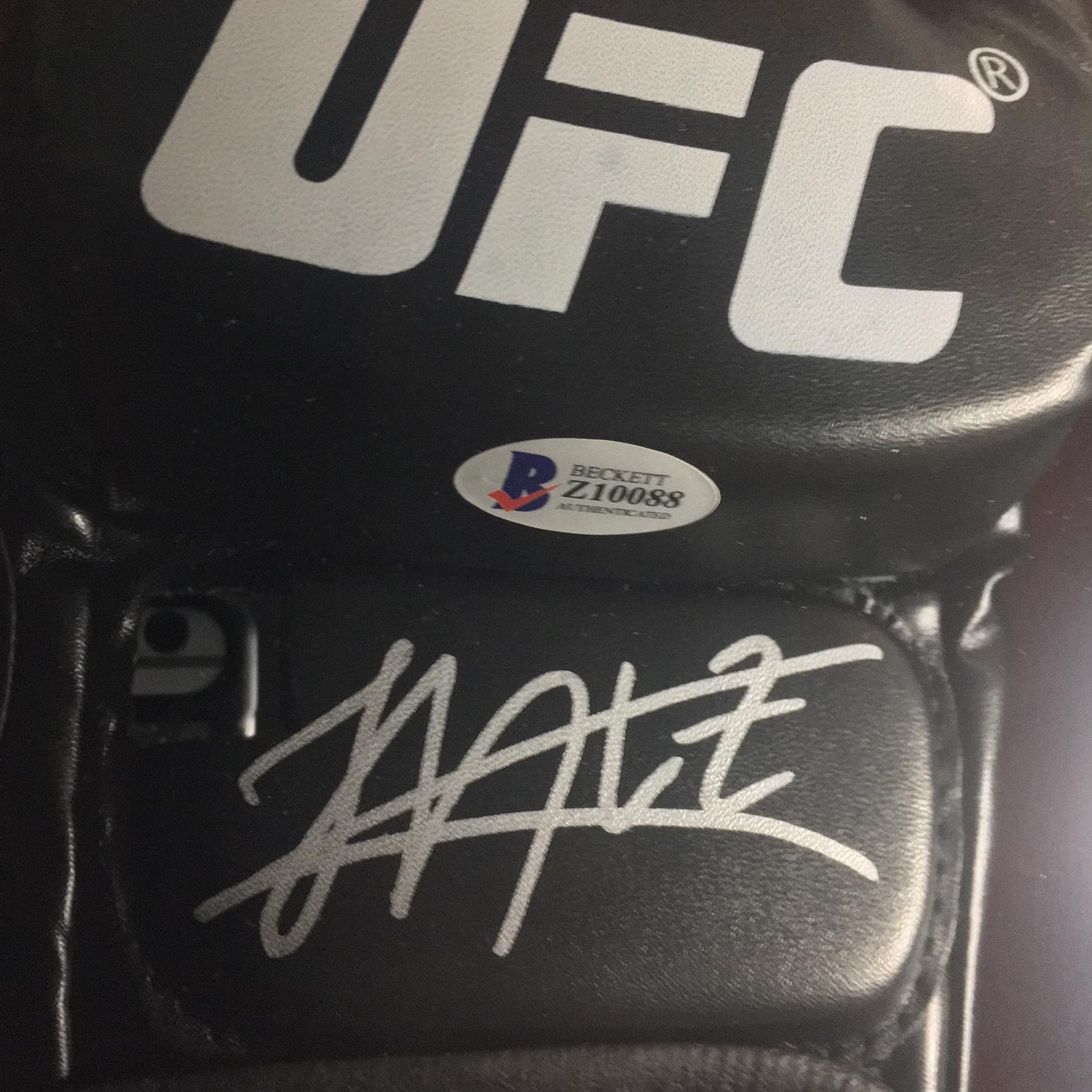 Khabib Nurmagomedov Signed Glove Framed