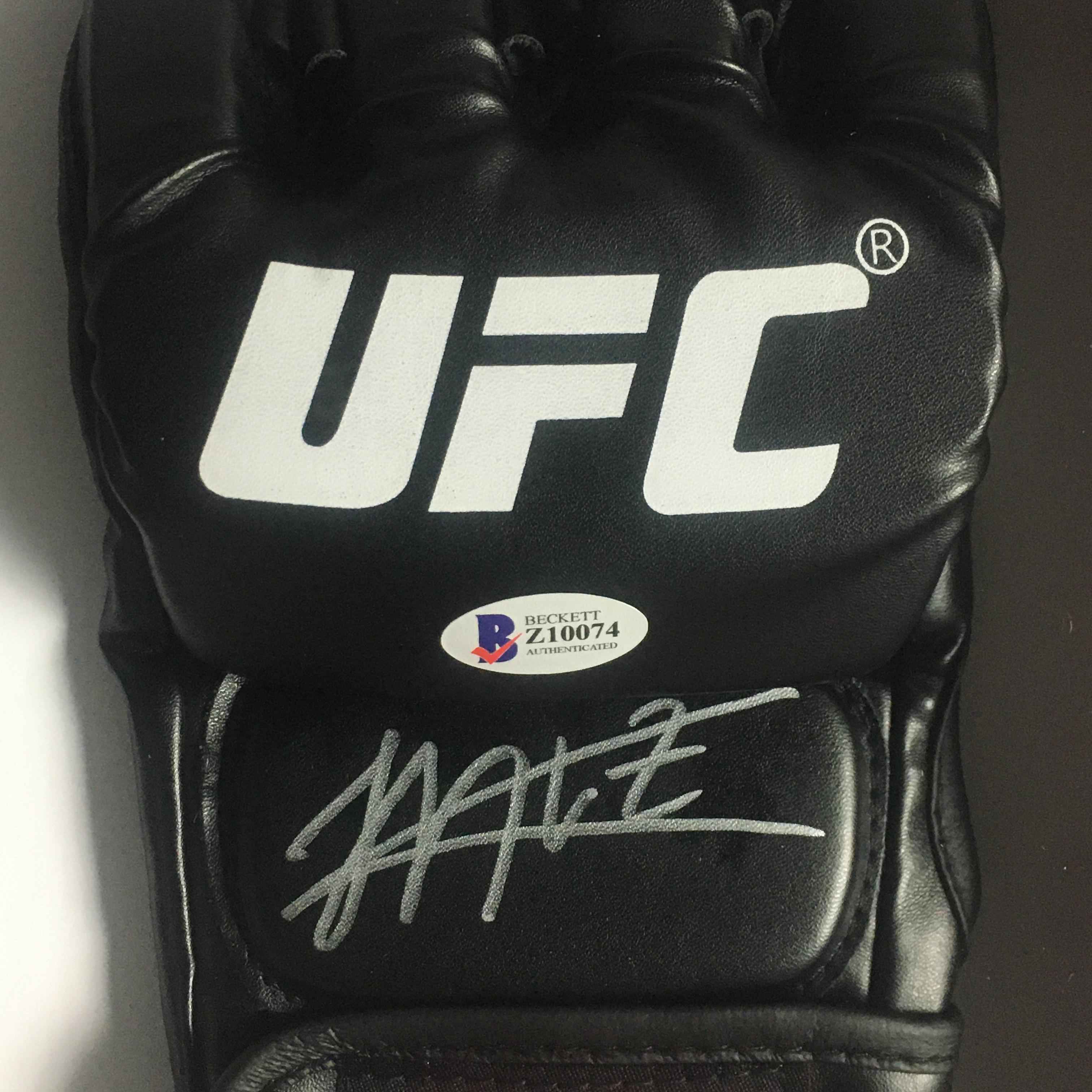Khabib Nurmagomedov Signed Glove Framed